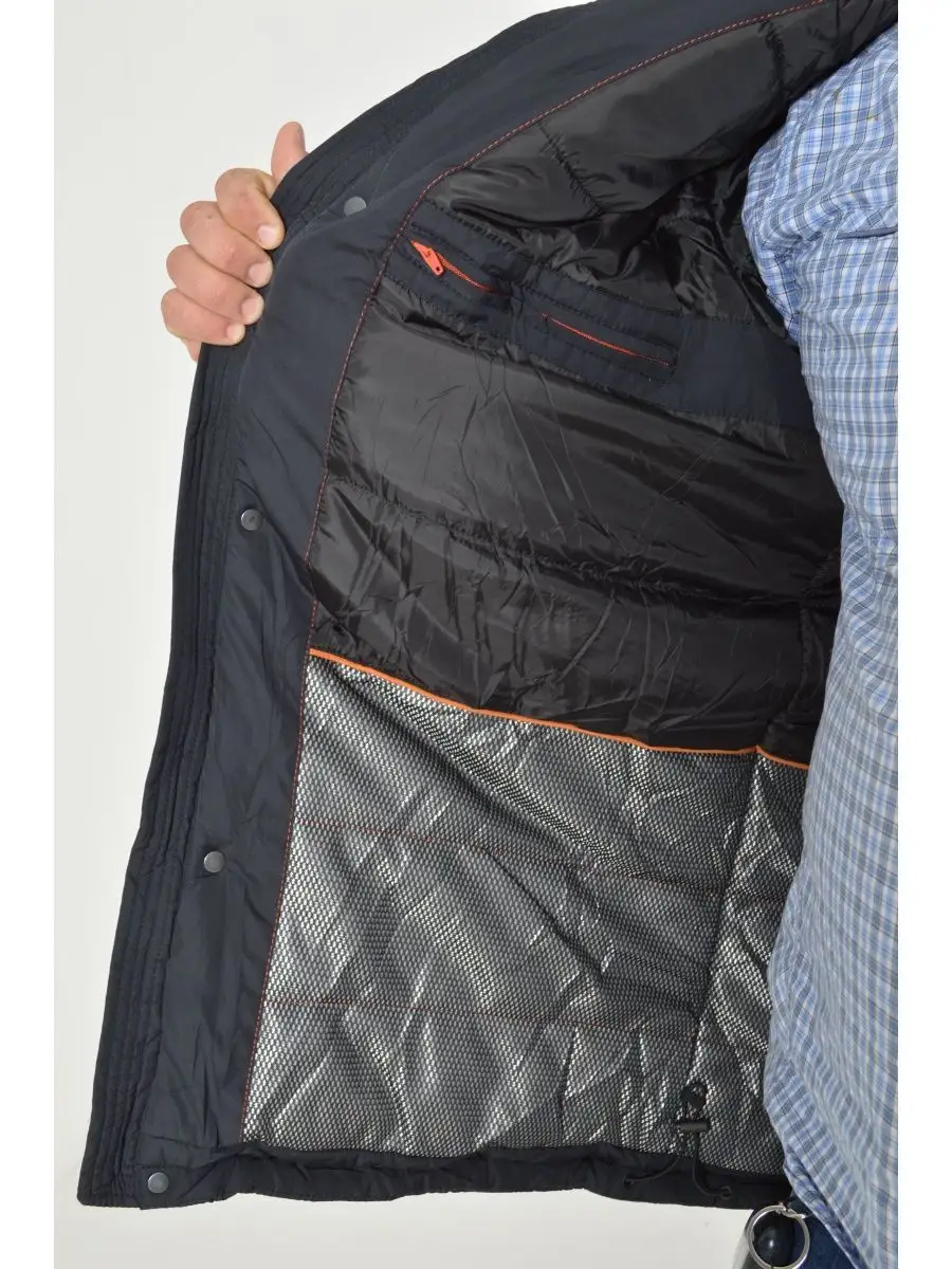 Куртка мужская зимняя из полиэстера с тинсулейтом