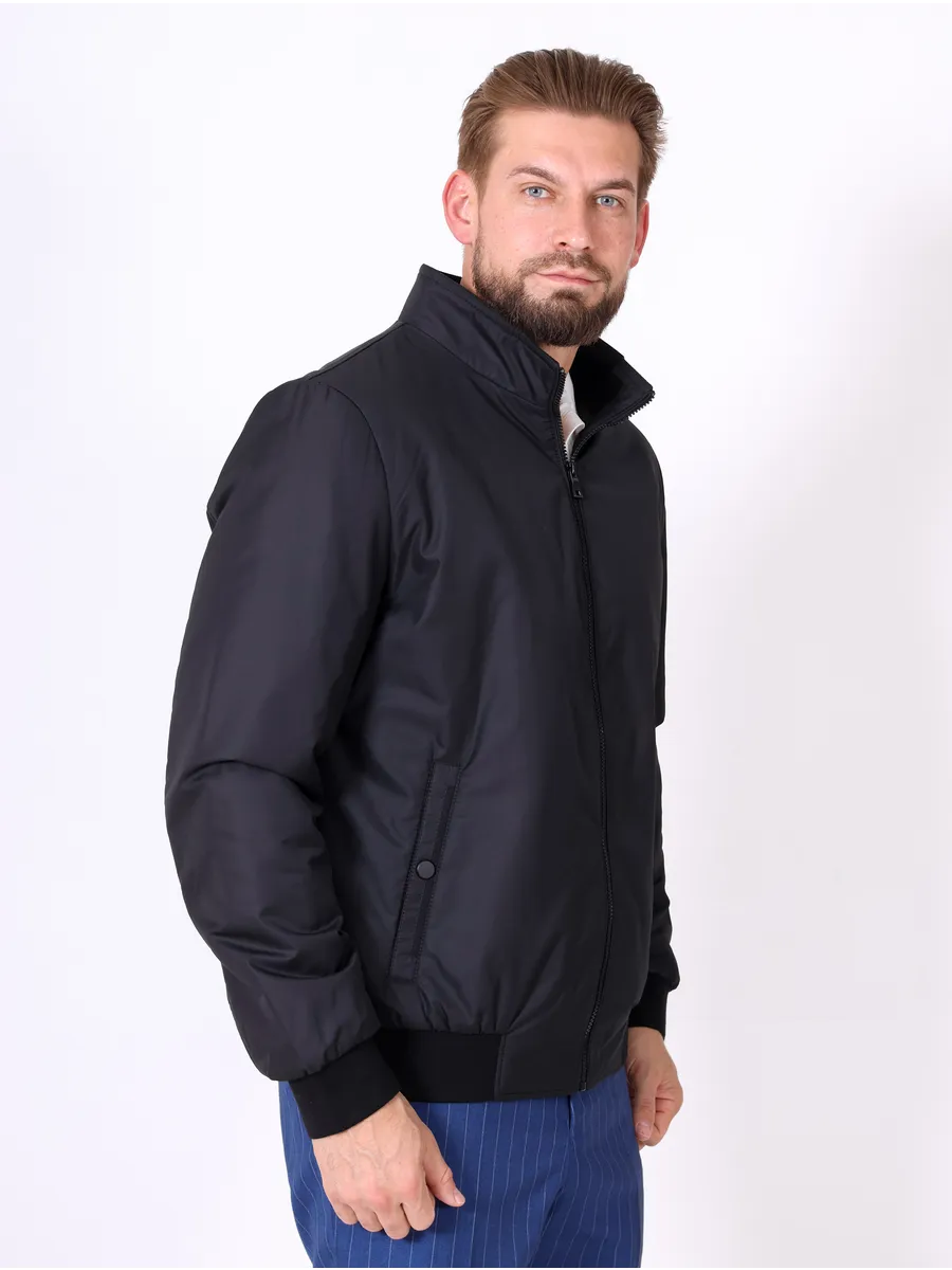 Куртка мужская демисезонная из полиэстера с синтепоном