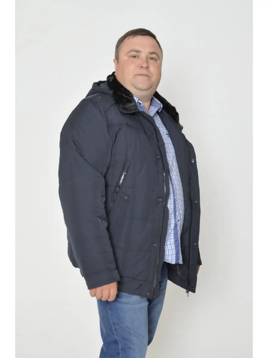 Куртка мужская зимняя большого размера