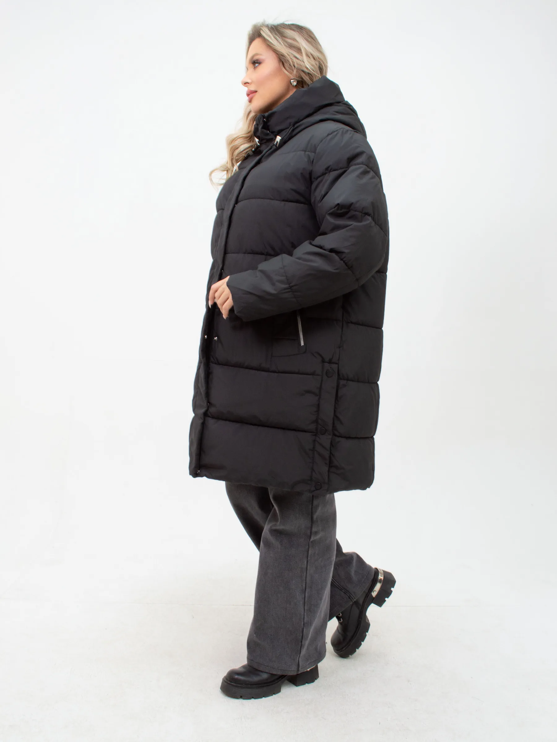 Куртка зимняя большого размера