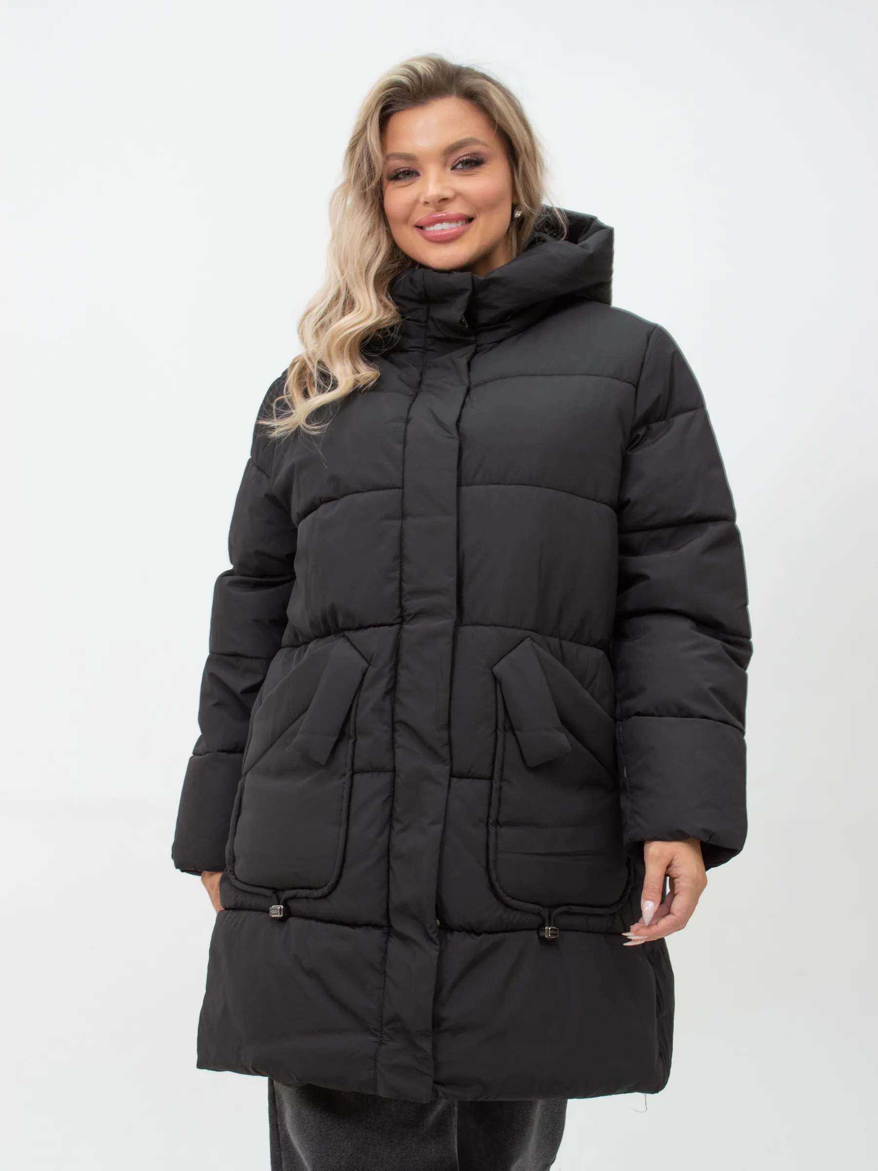 Куртка зимняя большого размера