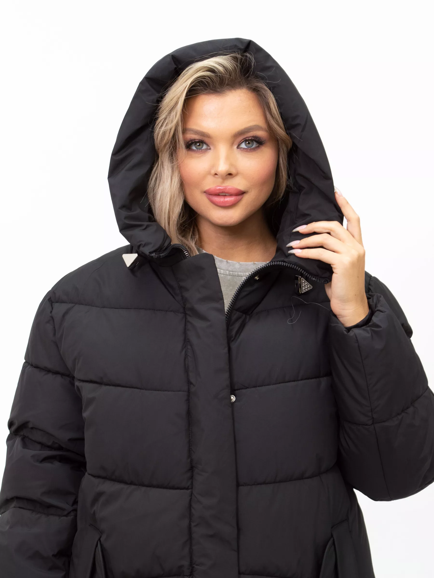 Куртка зимняя большого размера