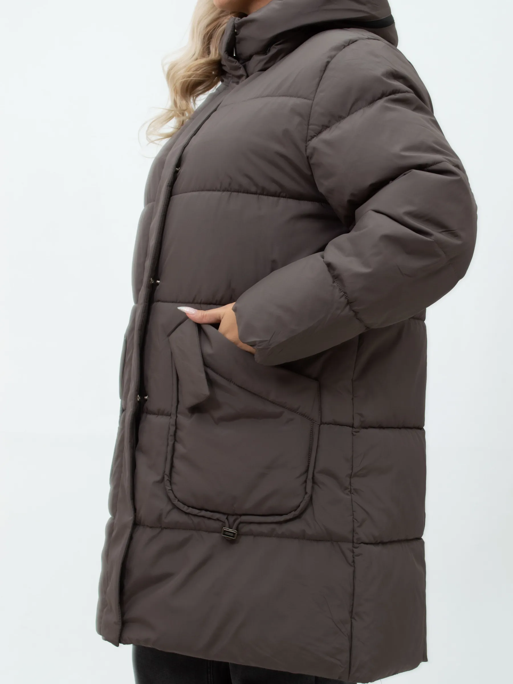 Куртка зимняя большого размера