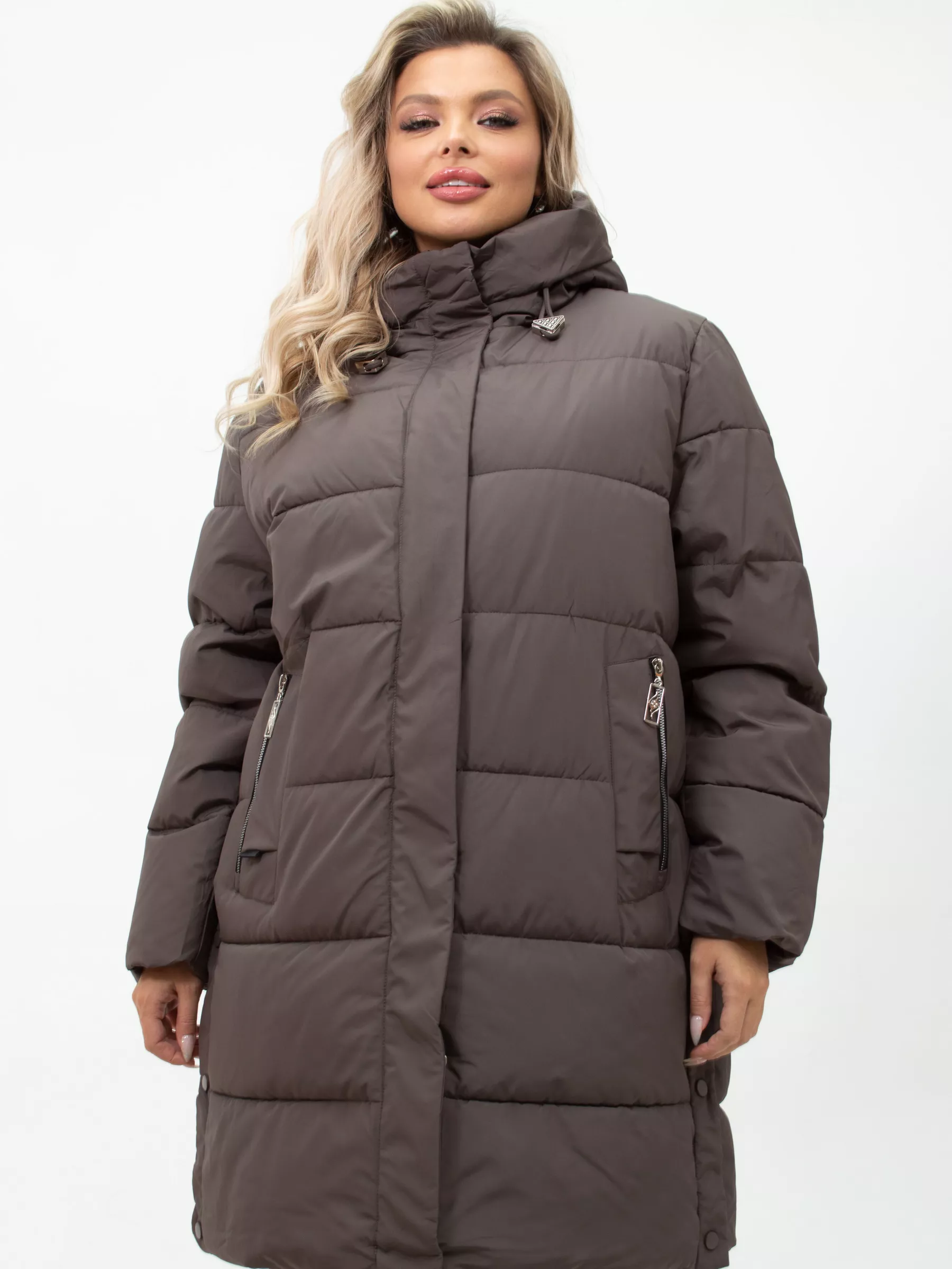 Куртка зимняя большого размера