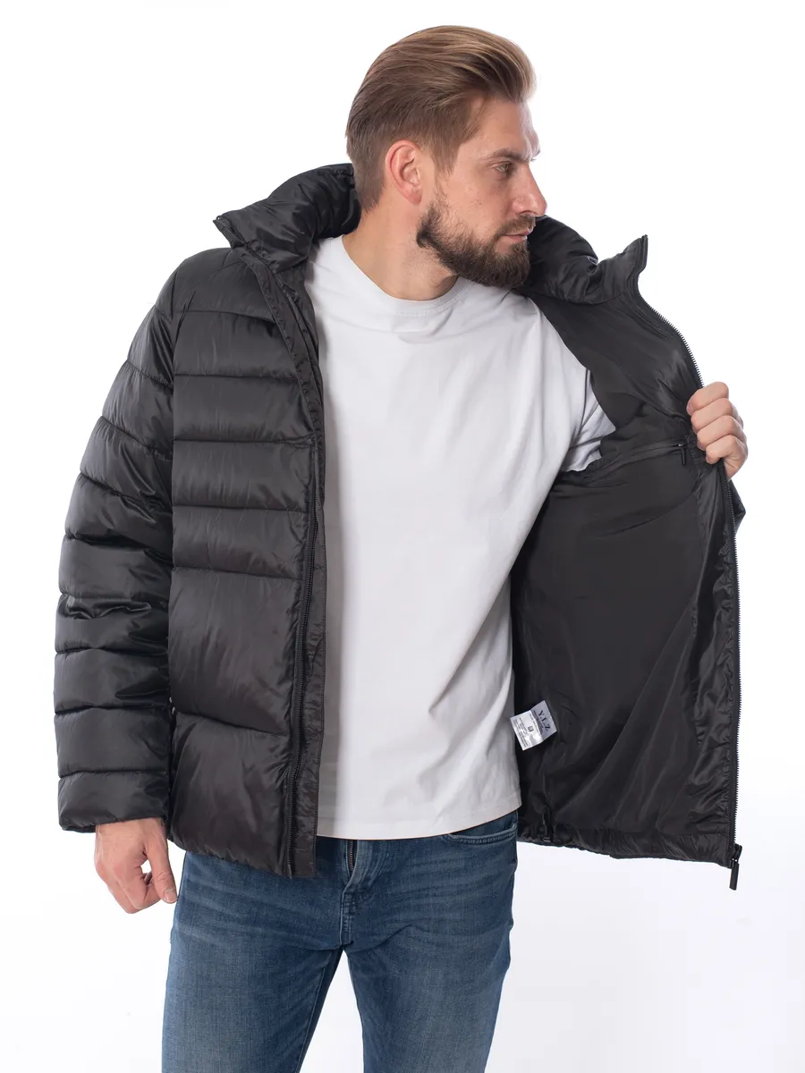 Куртка зимняя мужская короткая спортивная