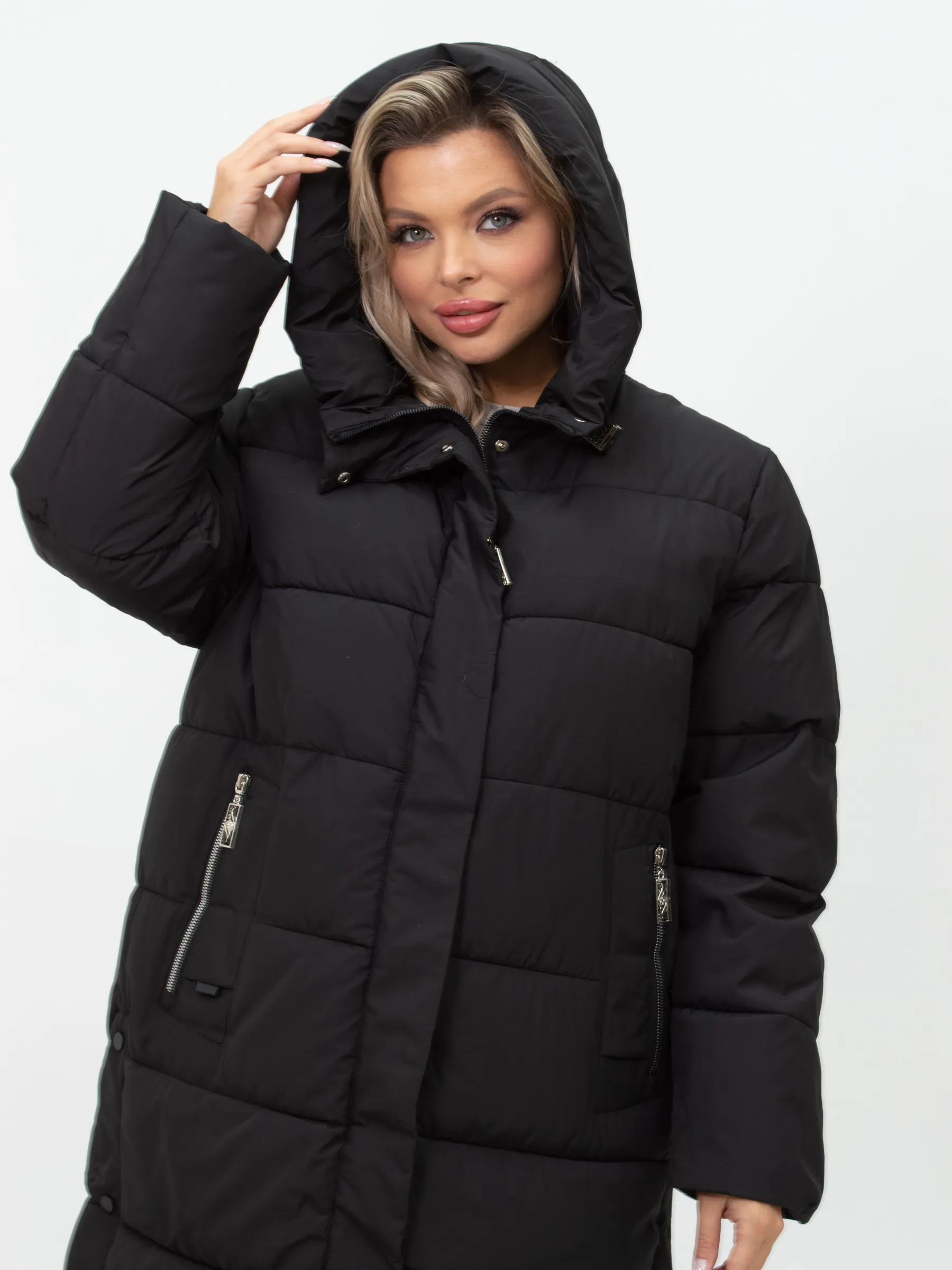 Куртка зимняя большого размера