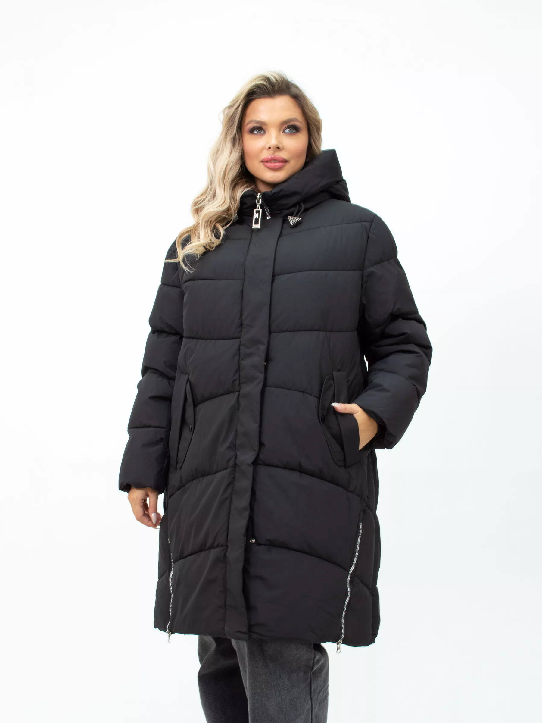 Куртка зимняя большого размера