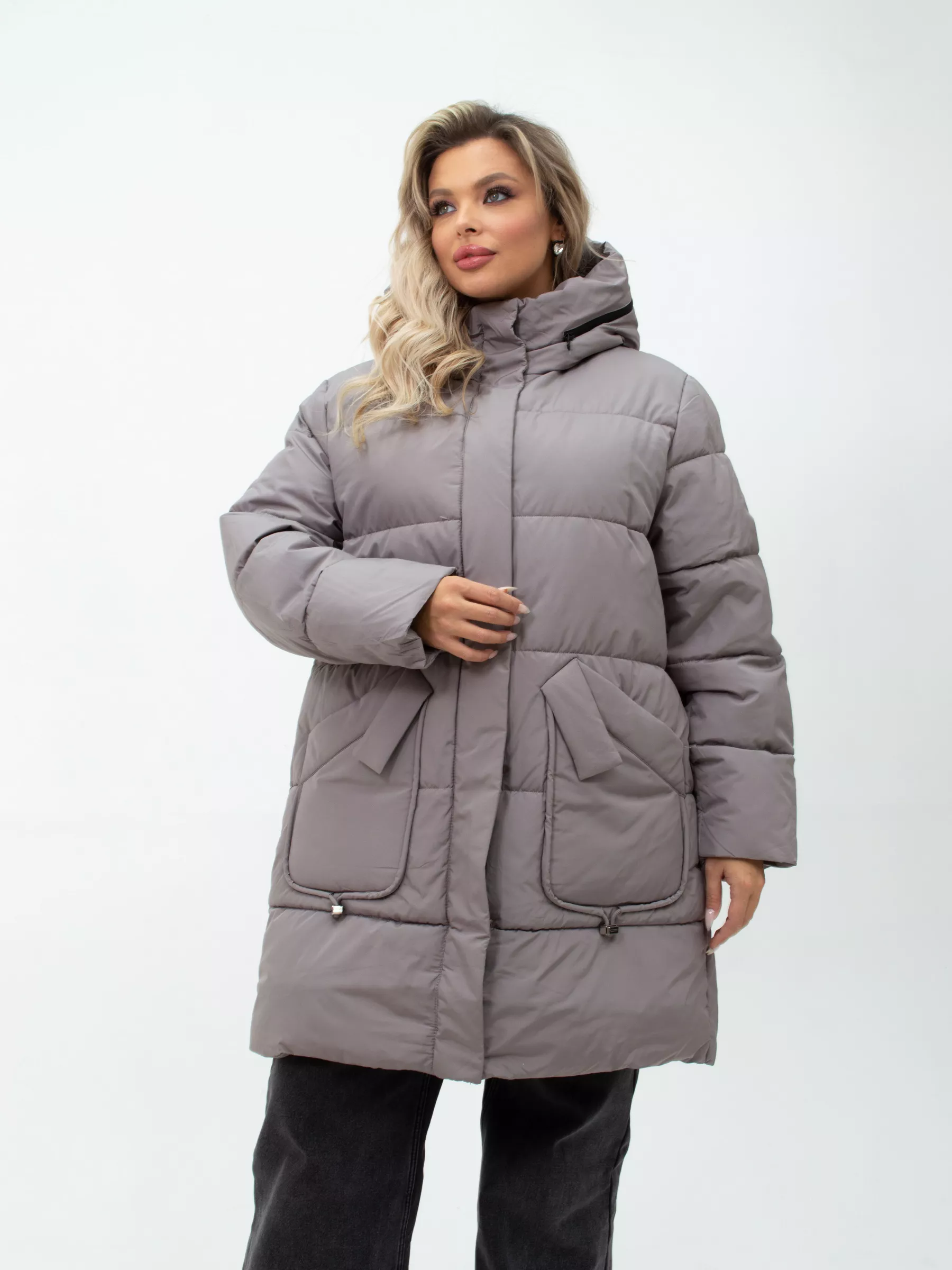 Куртка зимняя большого размера