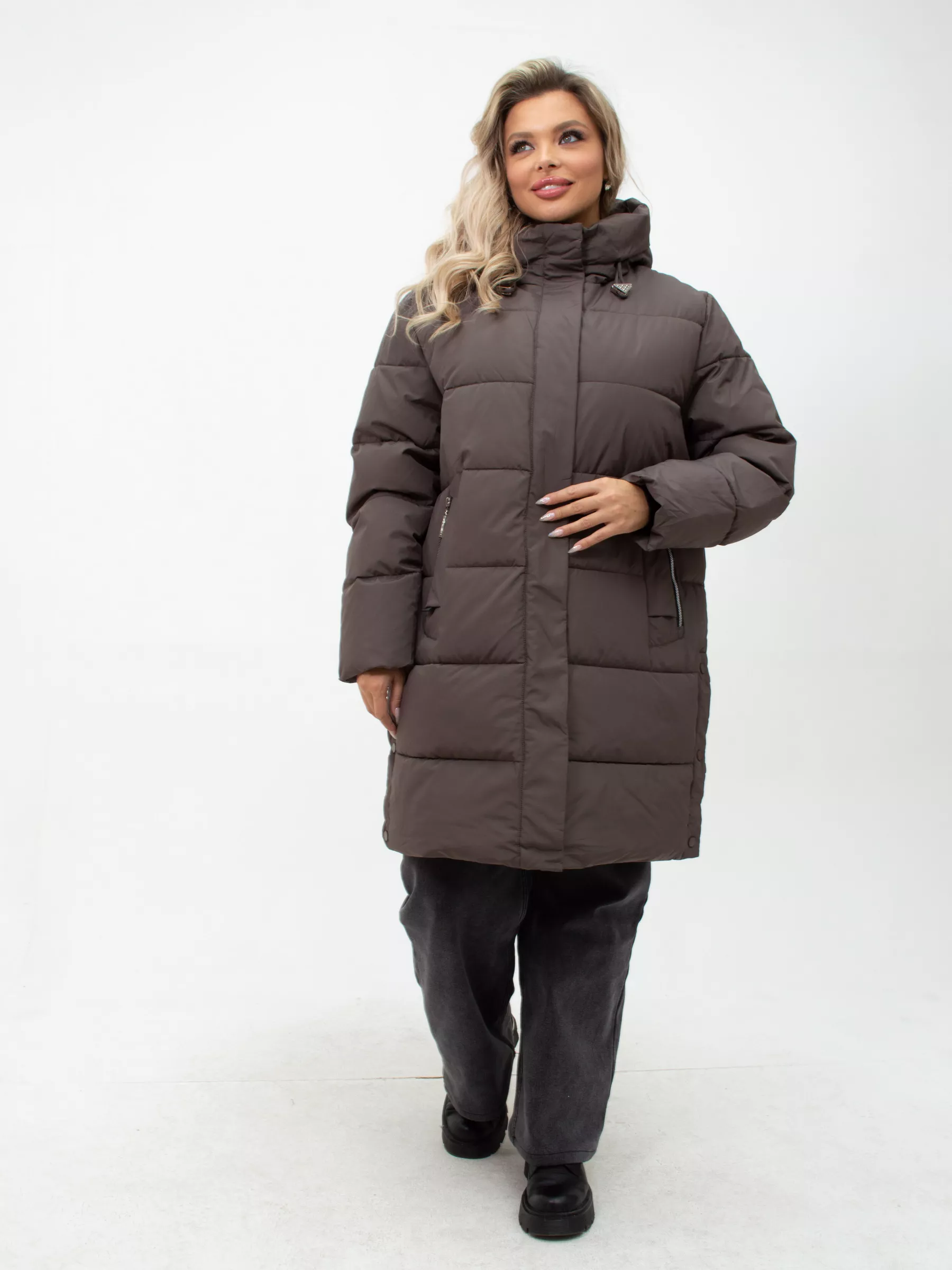 Куртка зимняя большого размера