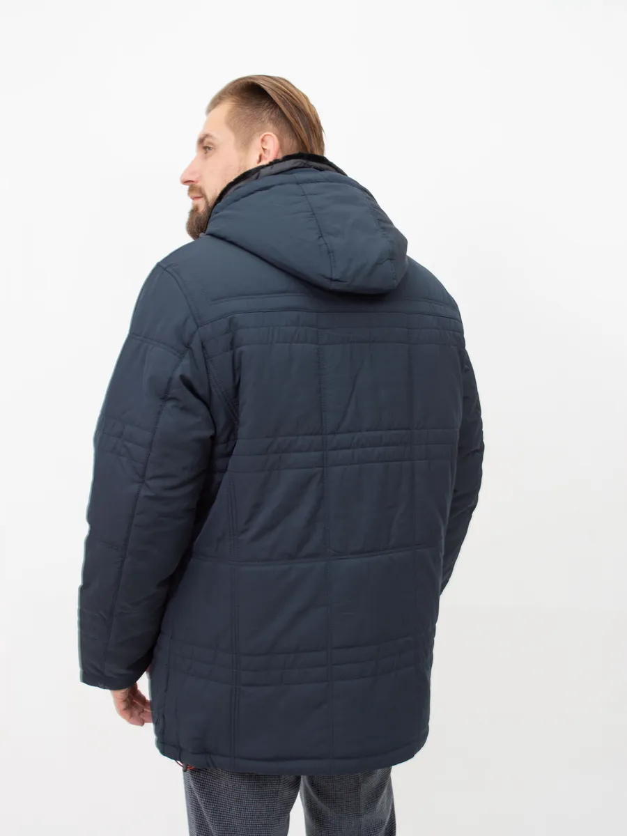 Куртка стеганая зимняя большого размера