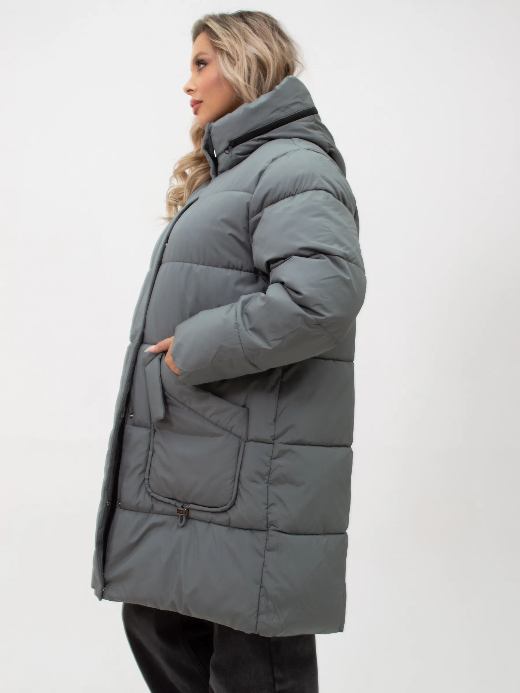 Куртка зимняя большого размера