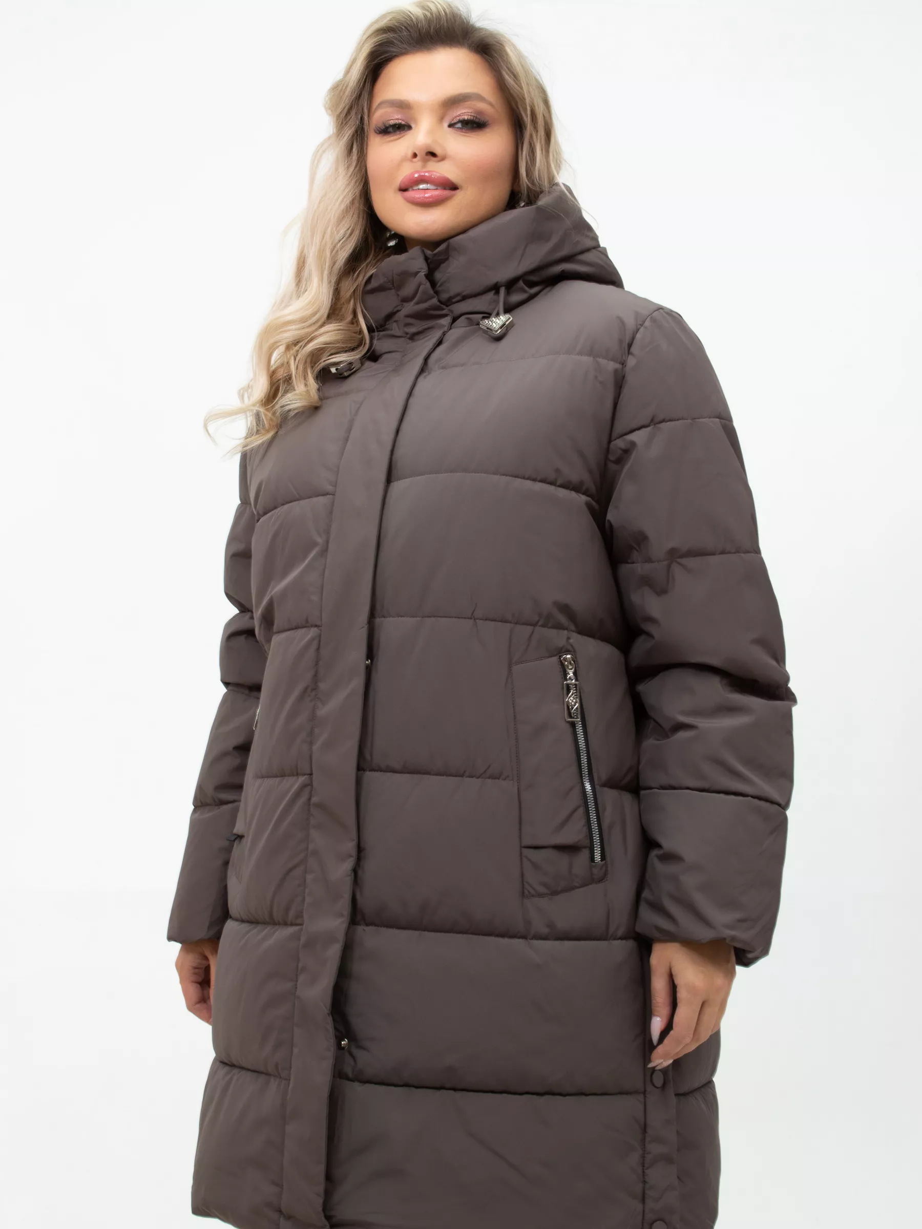 Куртка зимняя большого размера