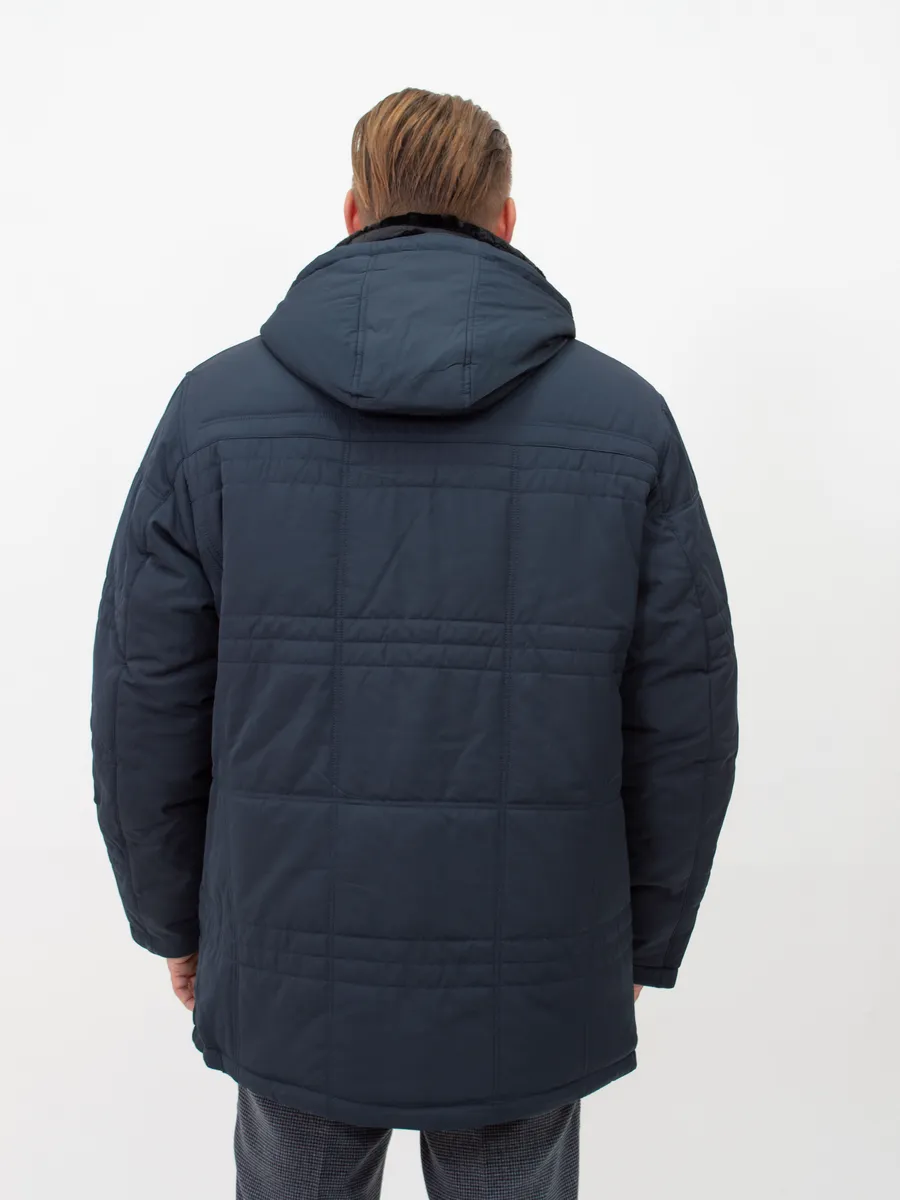 Куртка стеганая зимняя большого размера