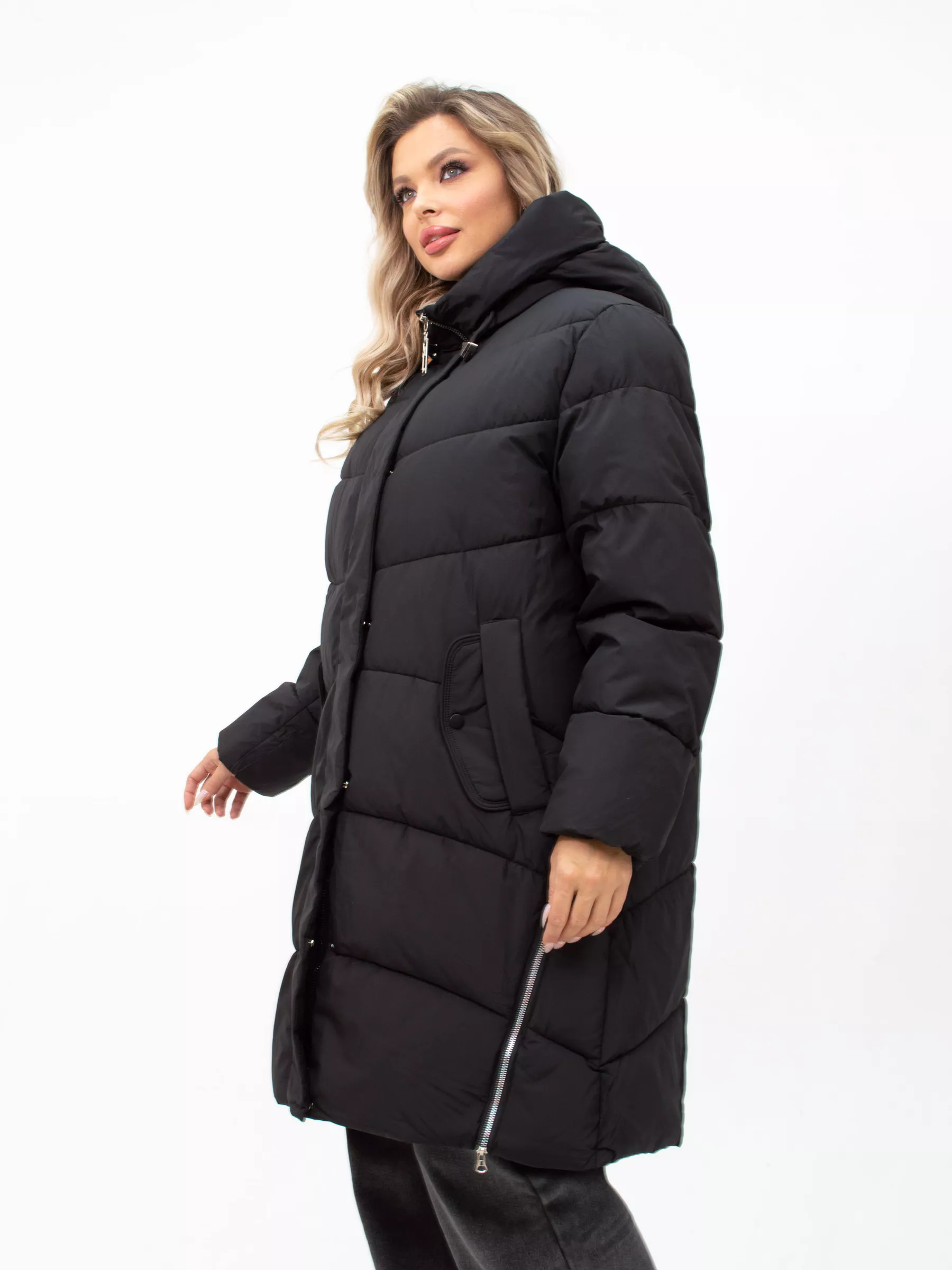 Куртка зимняя большого размера