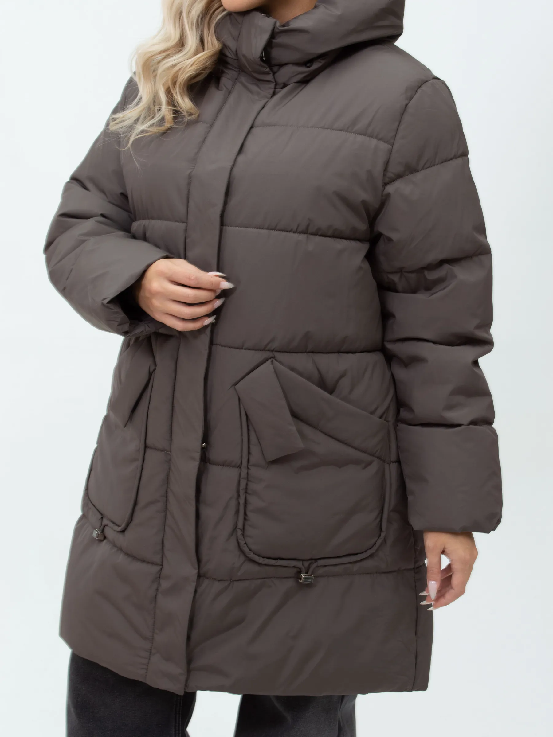 Куртка зимняя большого размера