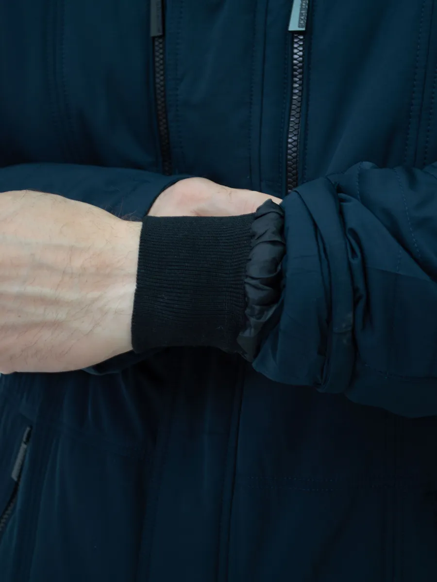 Куртка стеганая зимняя большого размера