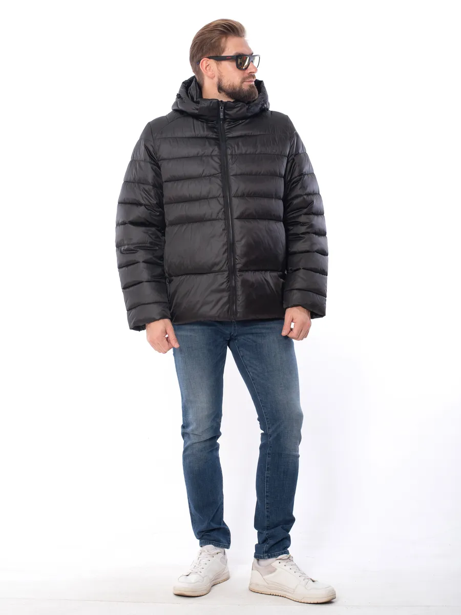 Куртка зимняя мужская короткая спортивная