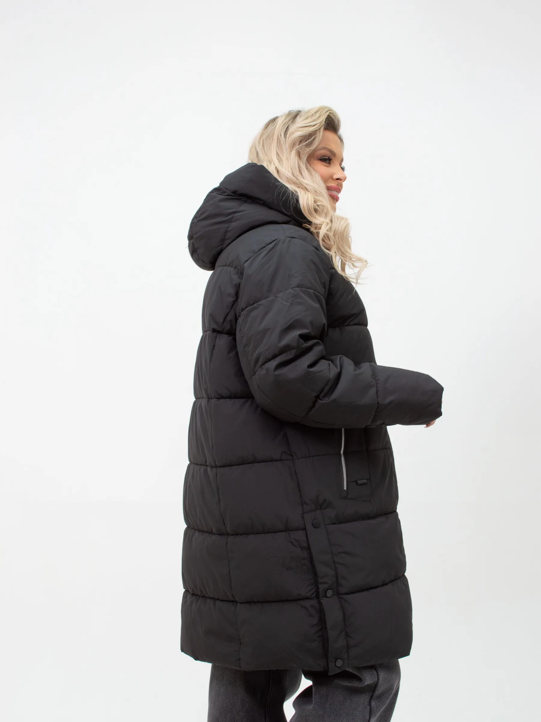 Куртка зимняя большого размера