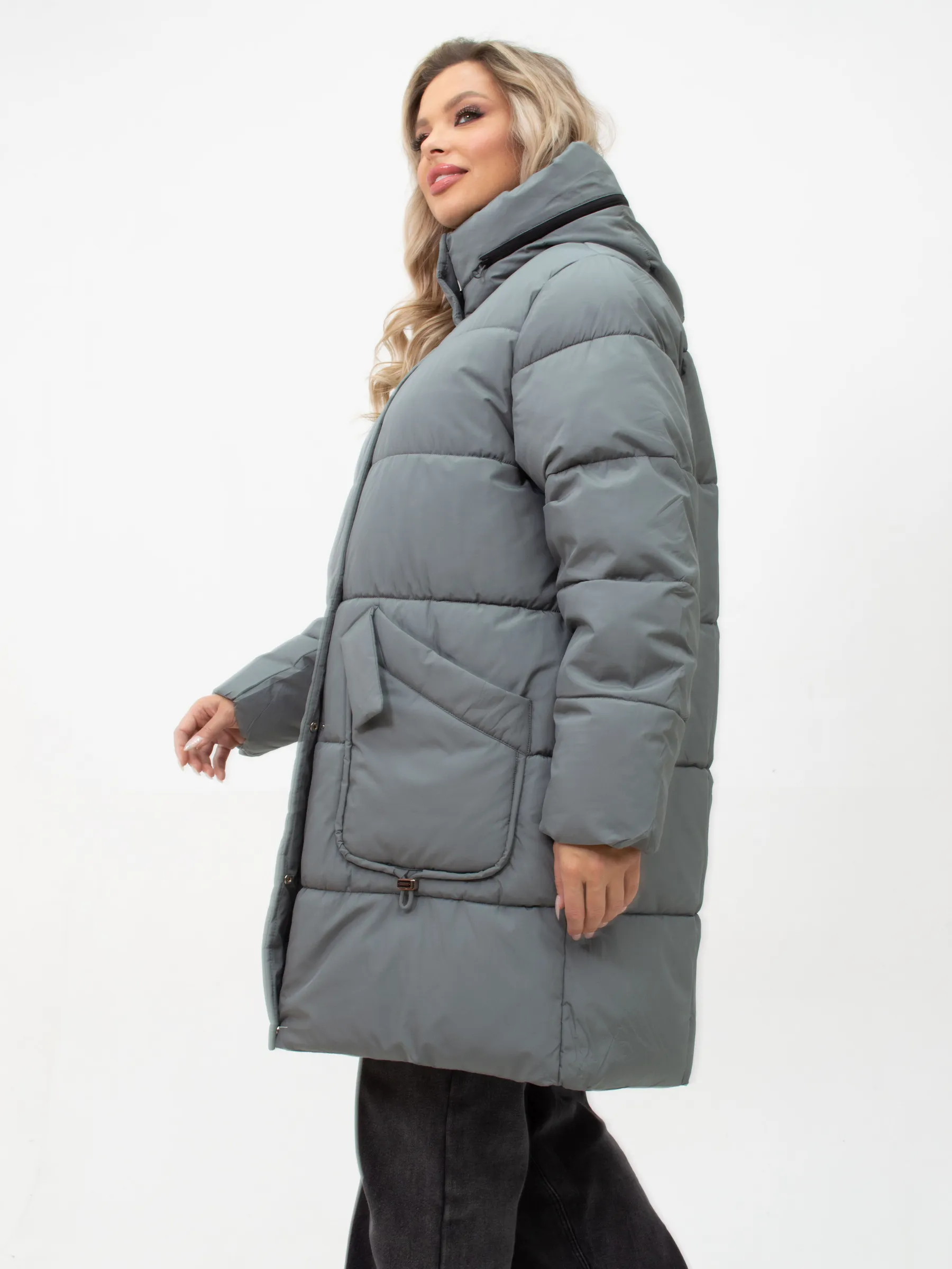 Куртка зимняя большого размера