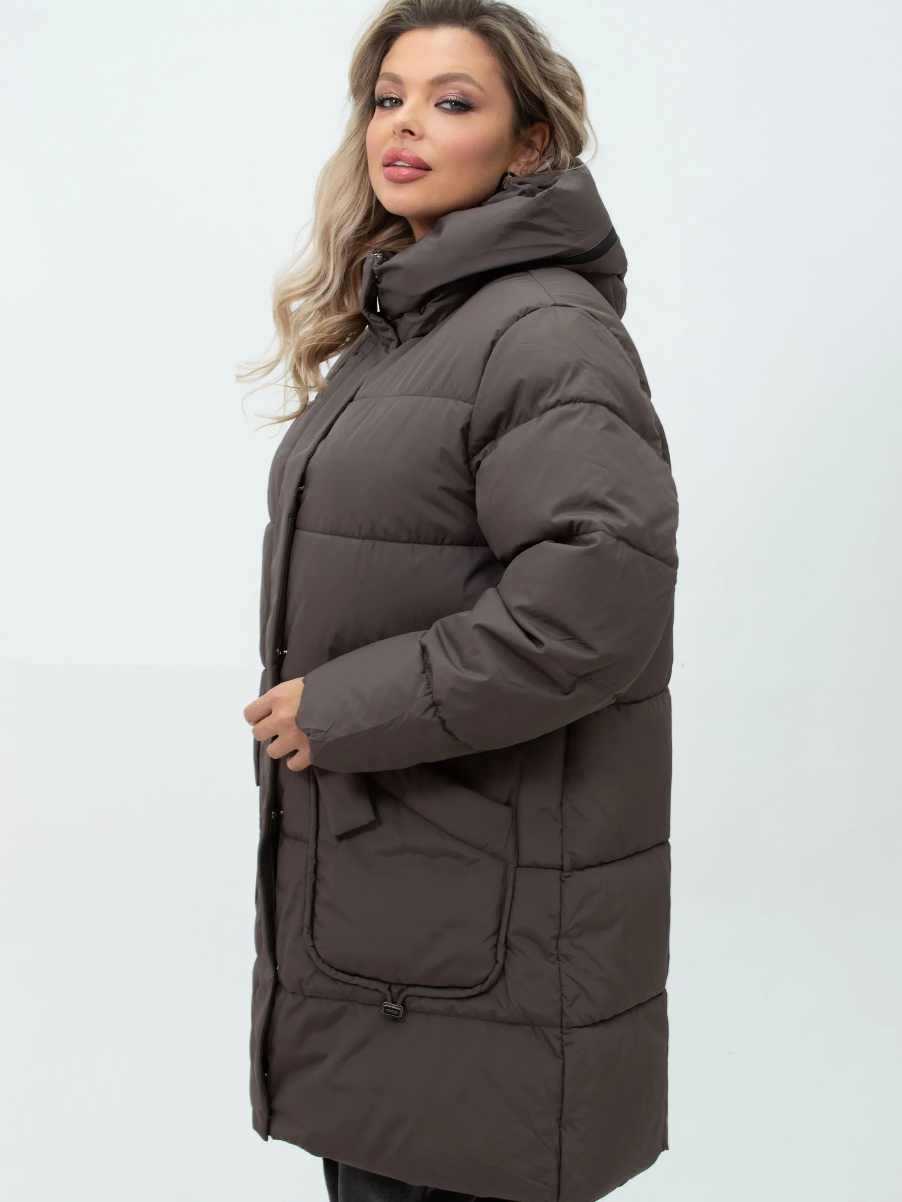 Куртка зимняя большого размера