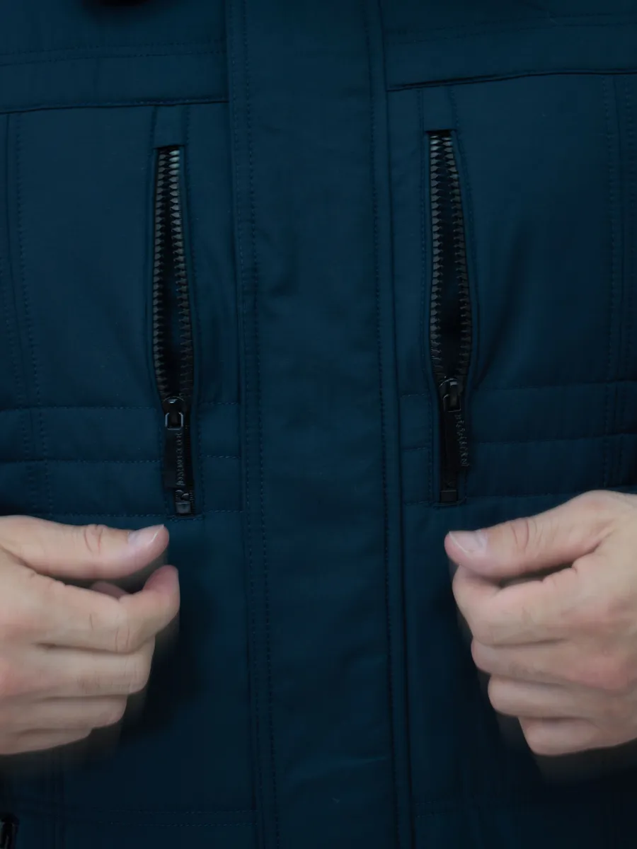 Куртка стеганая зимняя большого размера