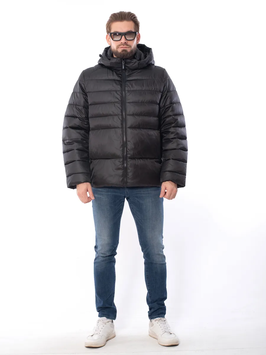 Куртка зимняя мужская короткая спортивная