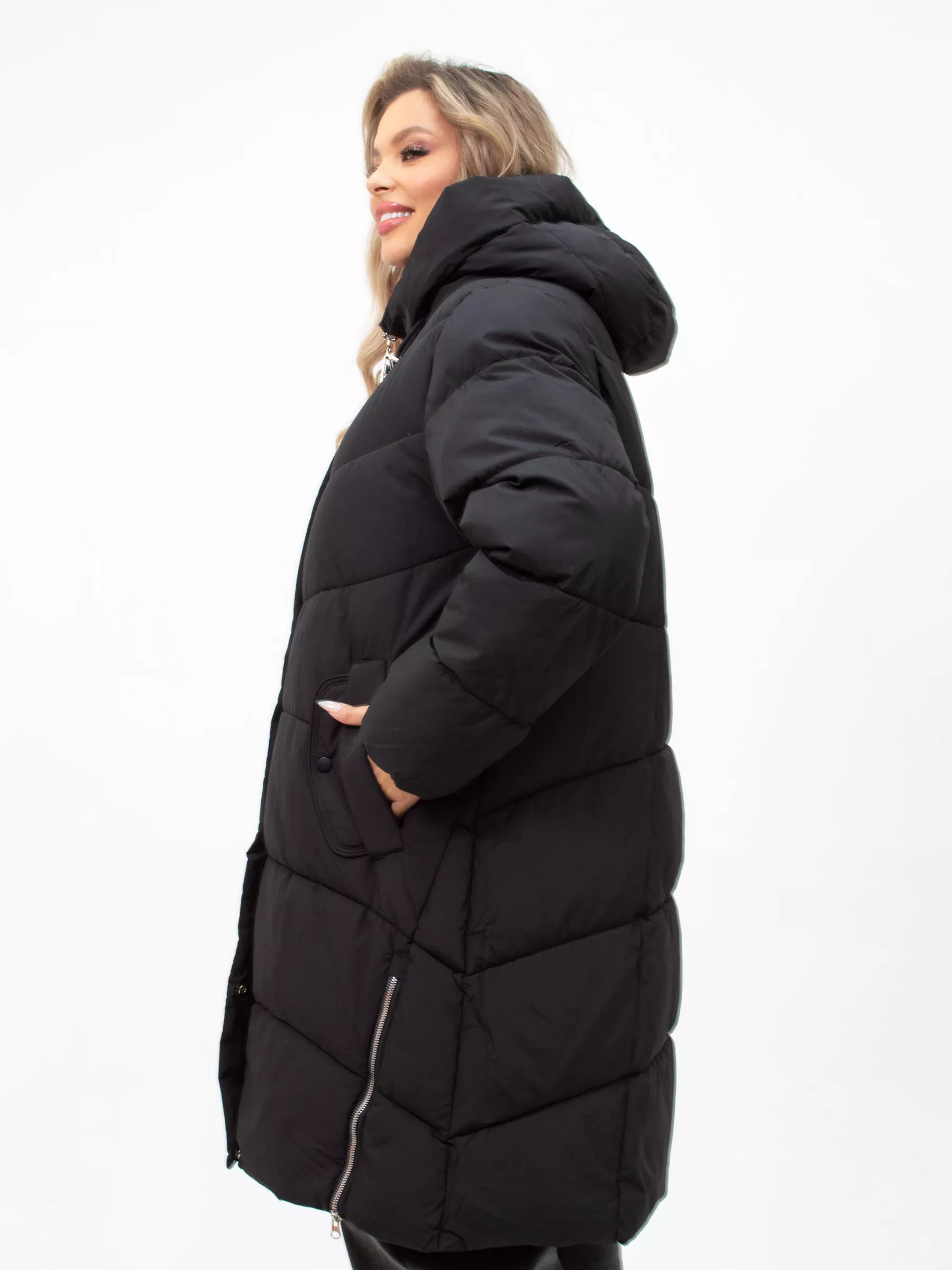 Куртка зимняя большого размера