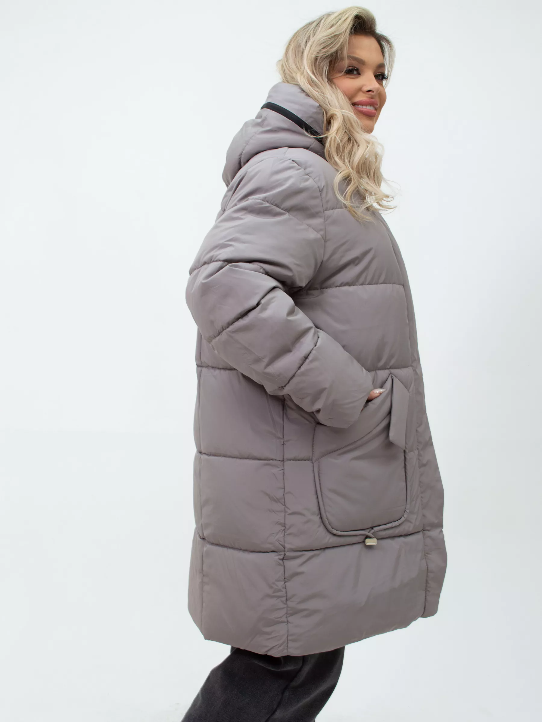 Куртка зимняя большого размера