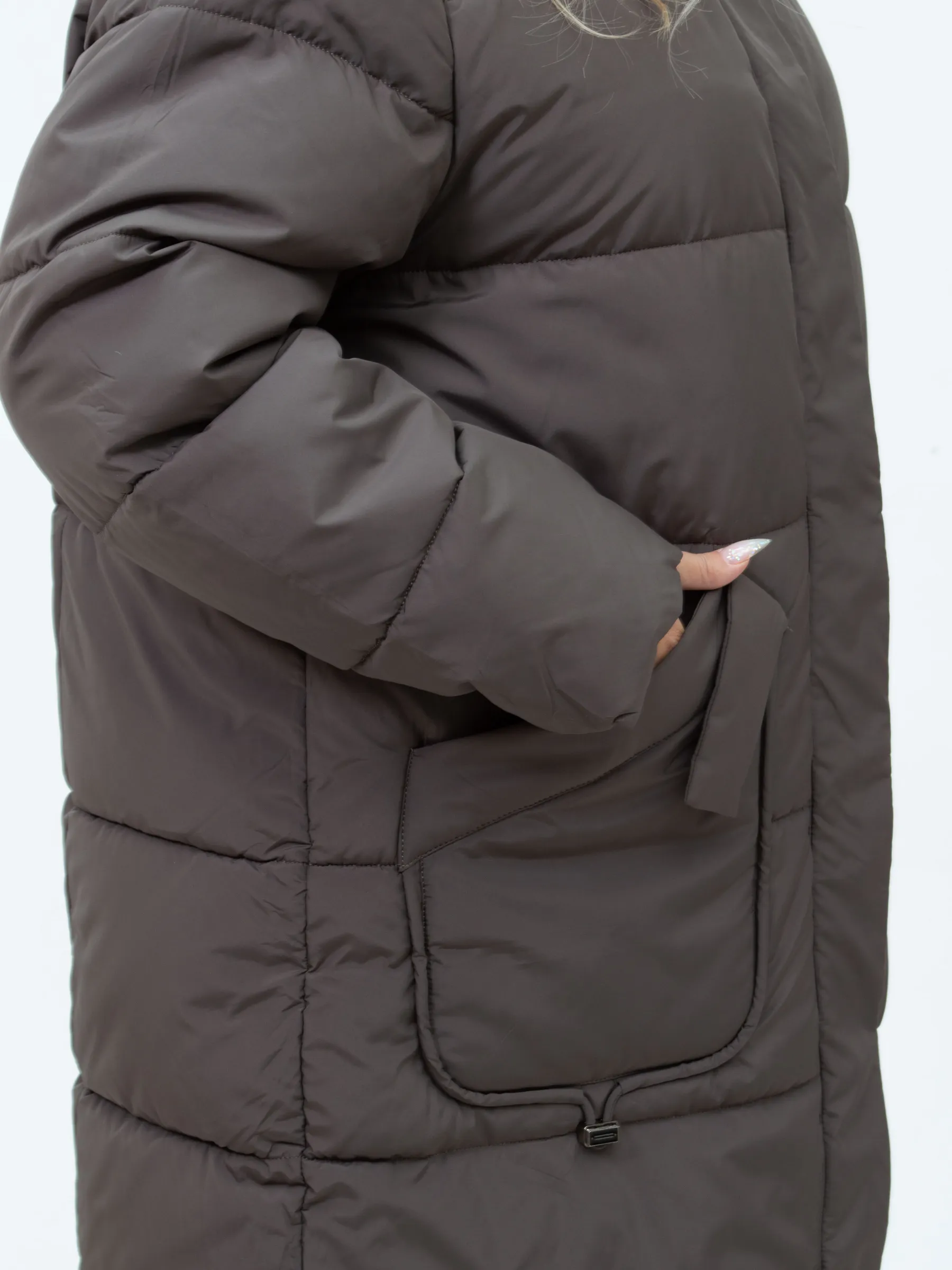 Куртка зимняя большого размера