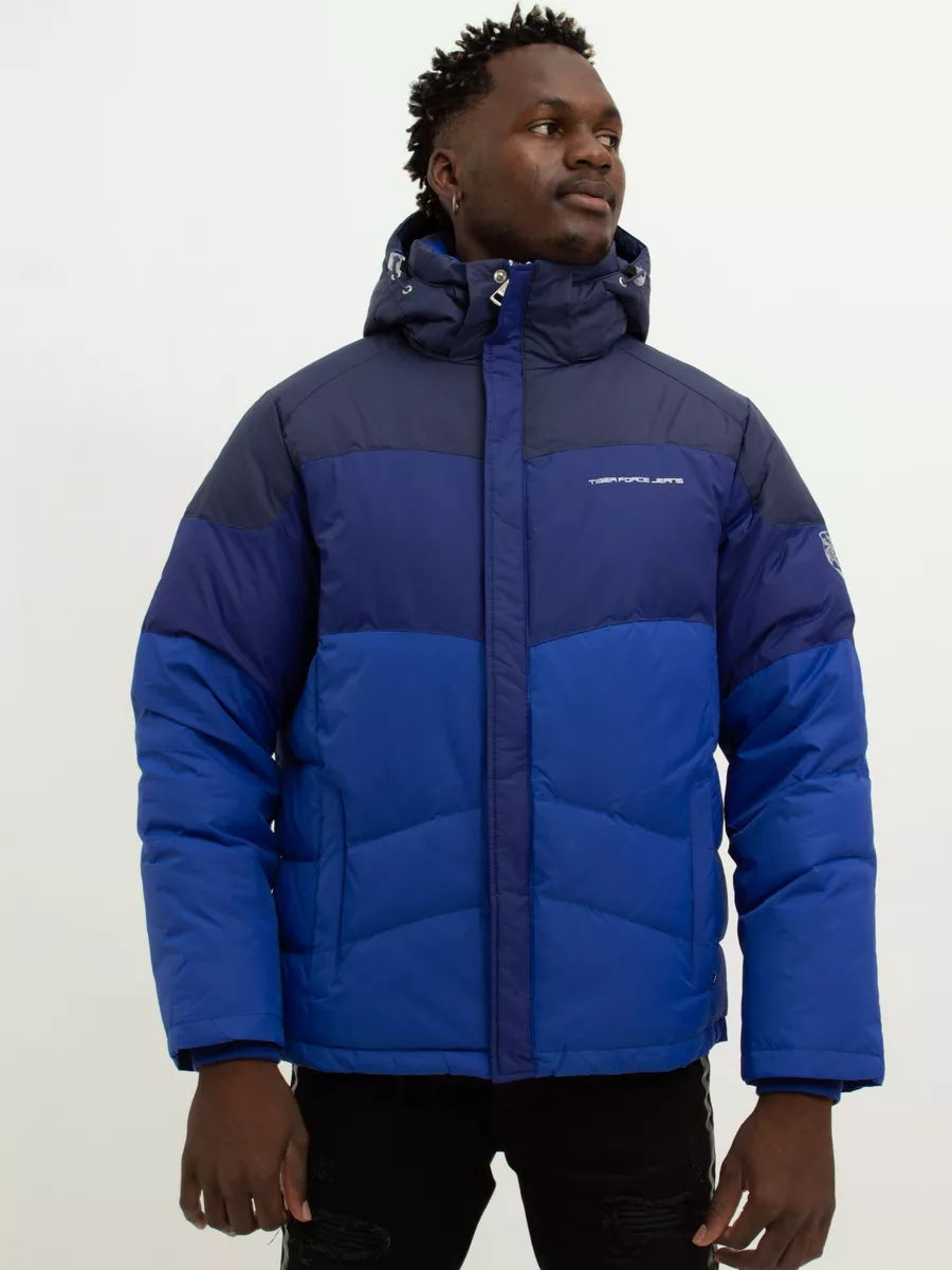 Куртка зимняя короткая с капюшоном пуховик