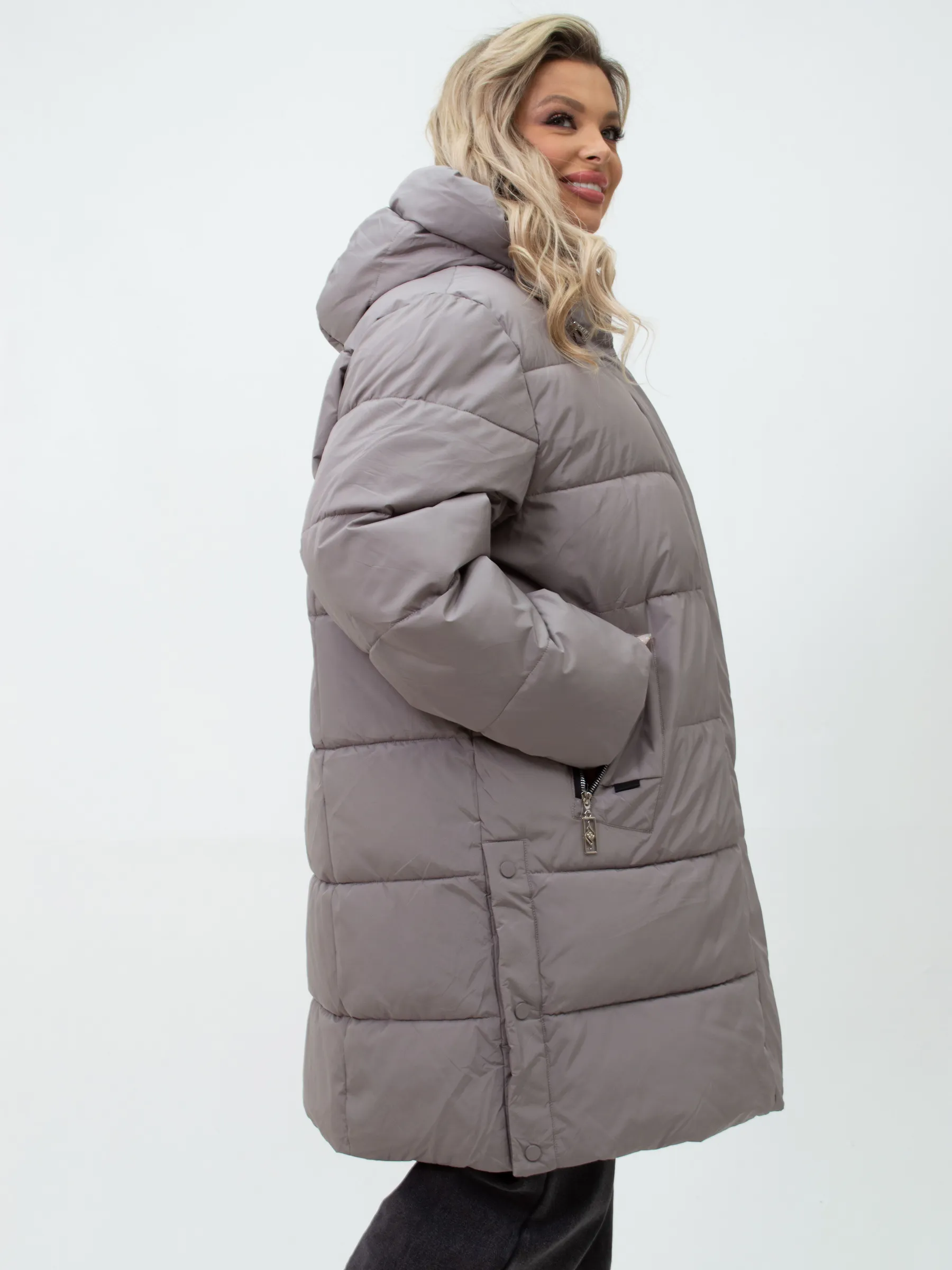 Куртка зимняя большого размера