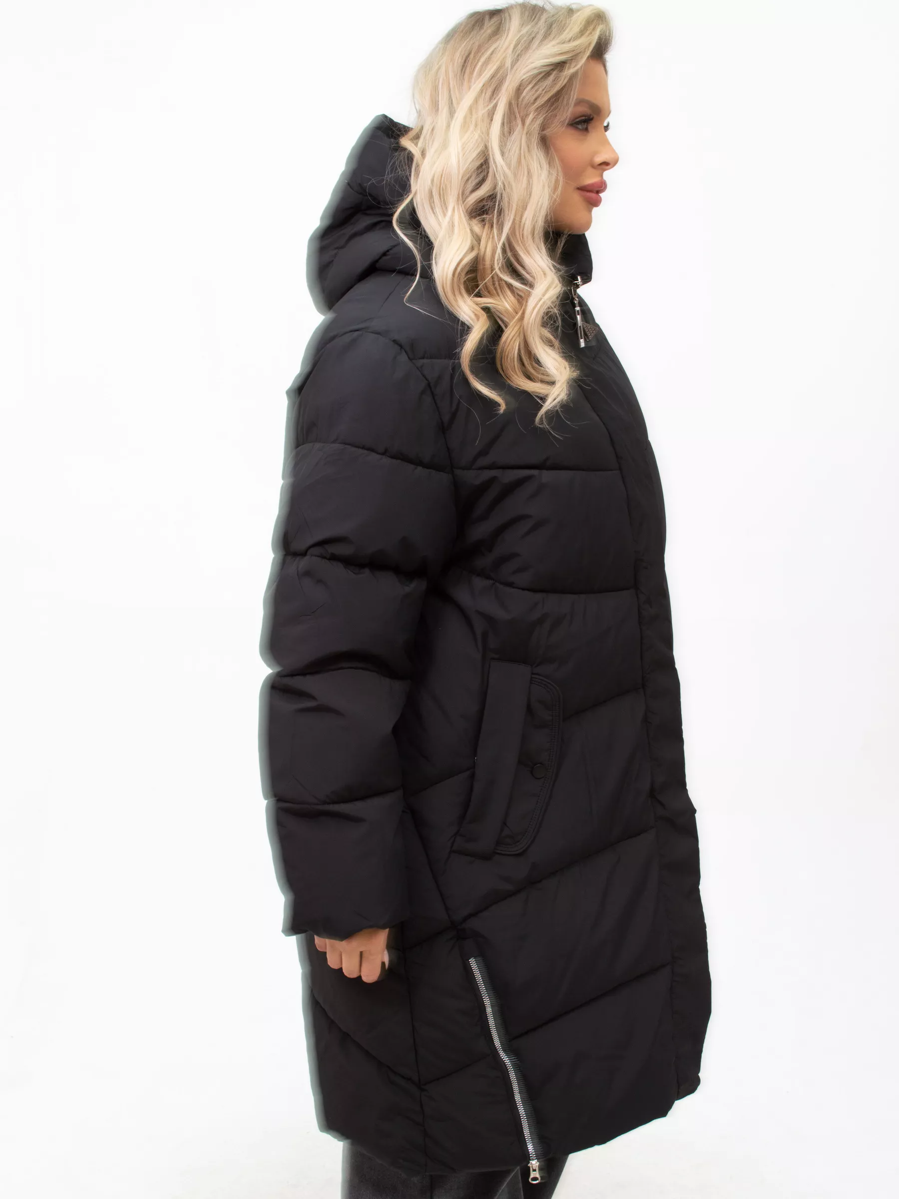 Куртка зимняя большого размера