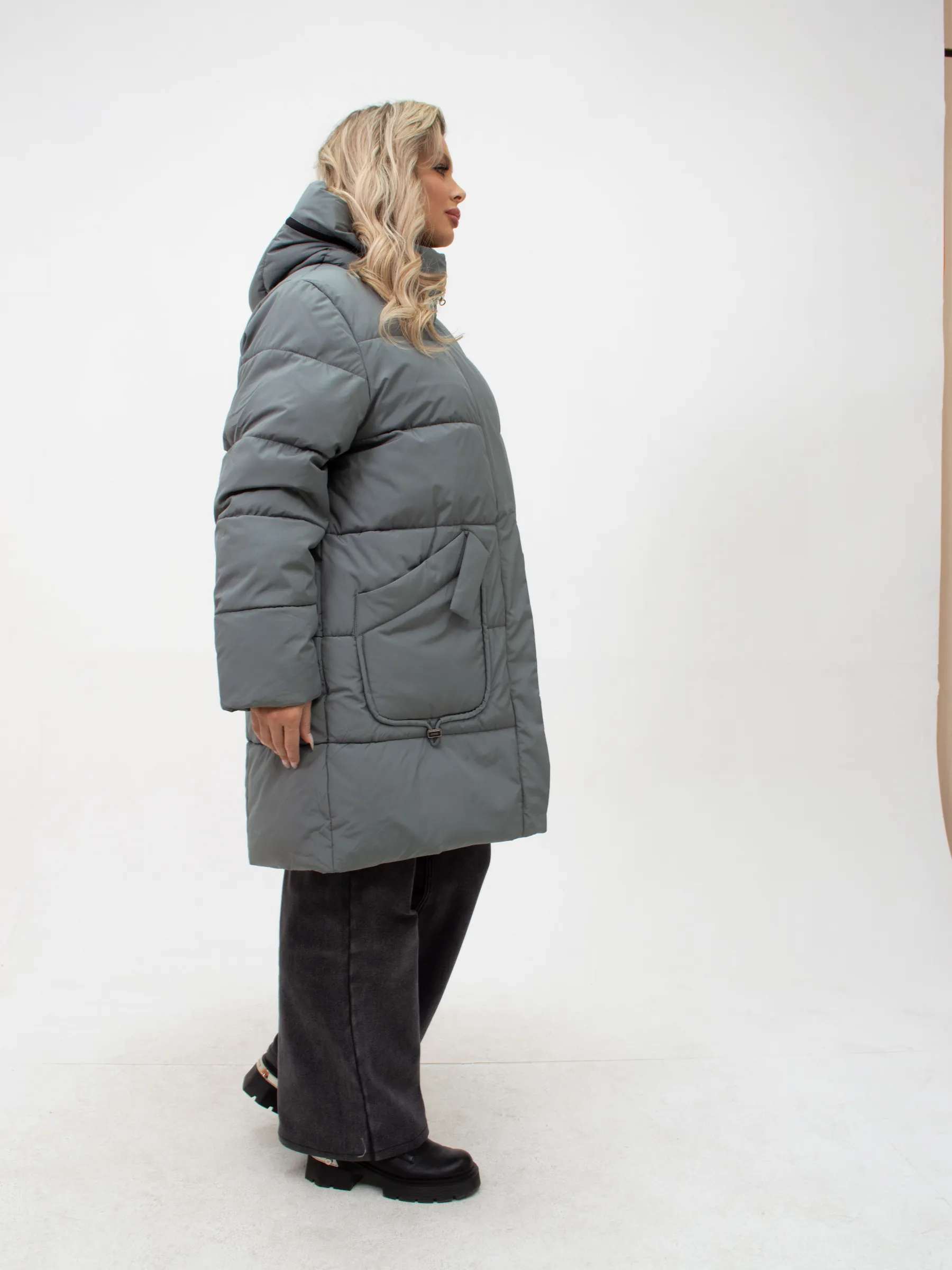 Куртка зимняя большого размера