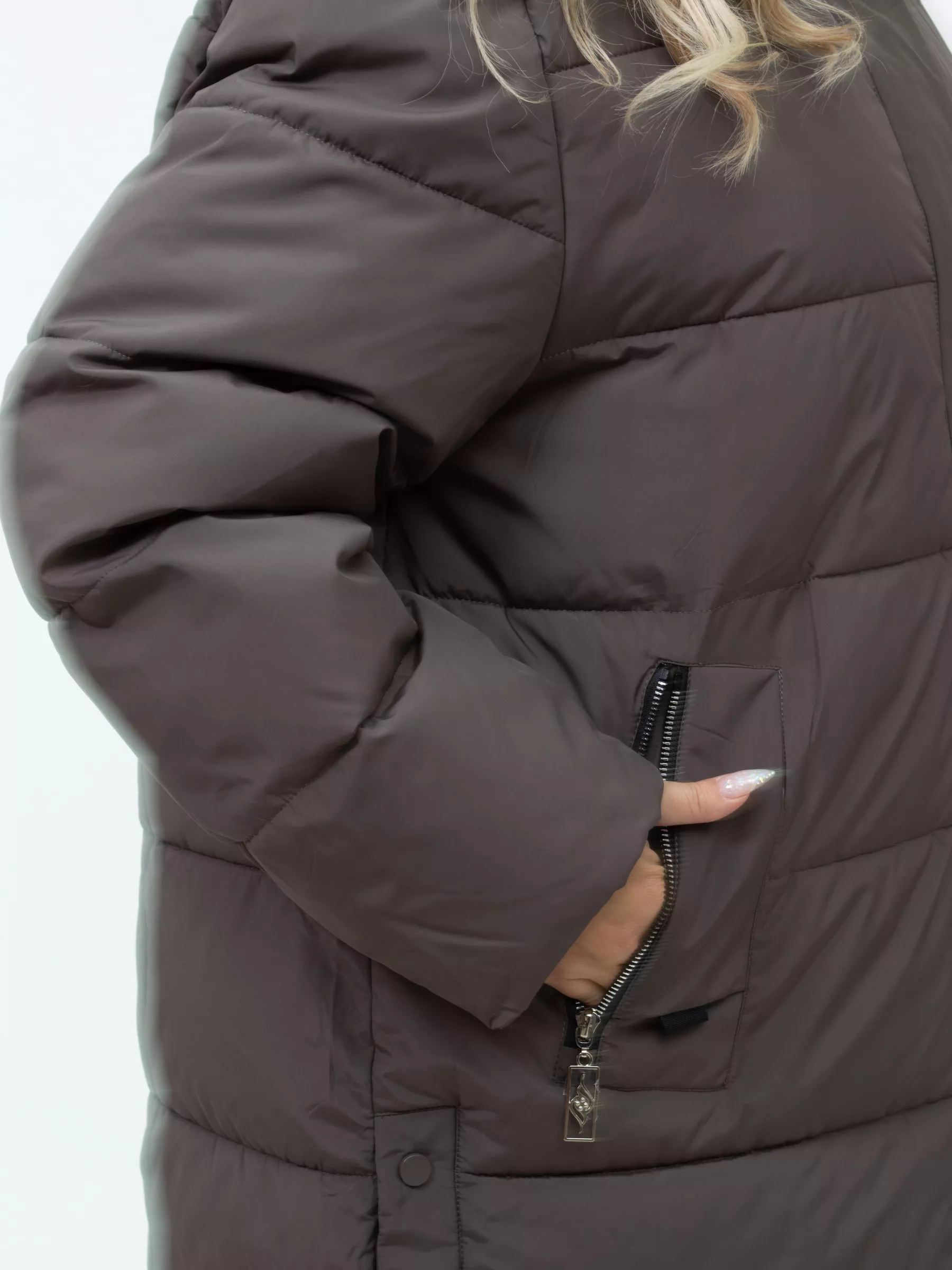 Куртка зимняя большого размера