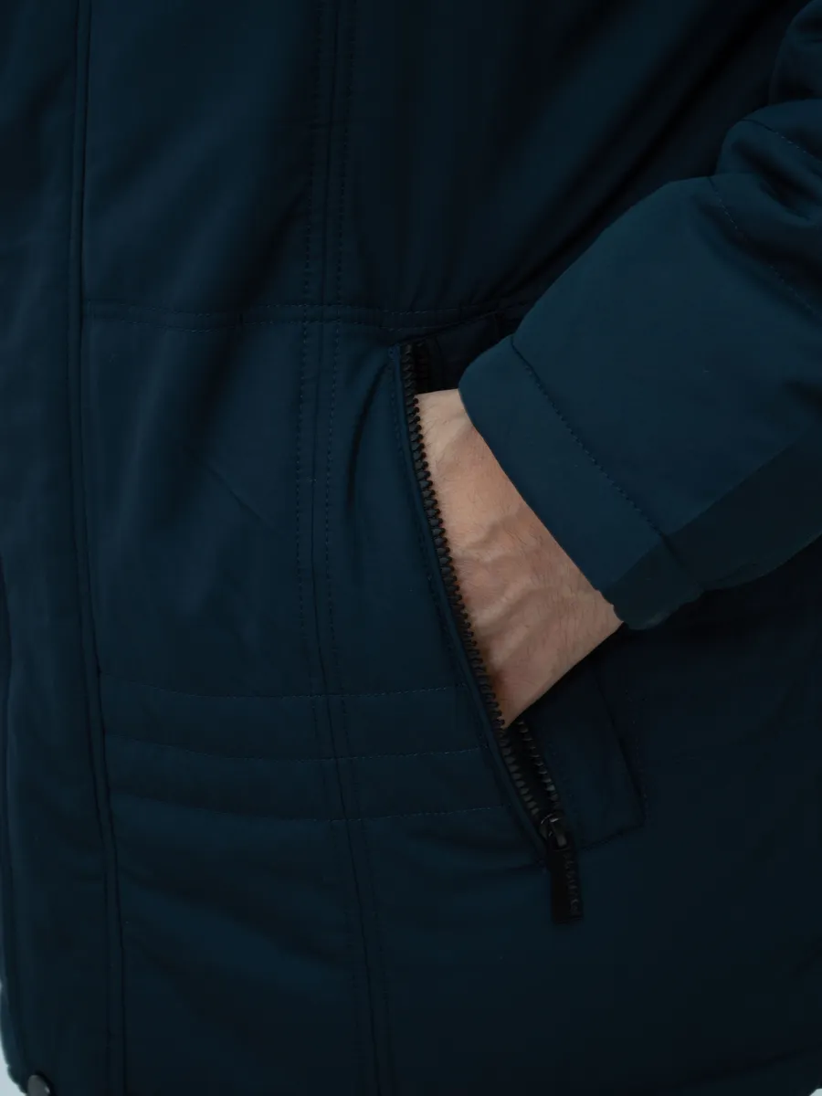 Куртка стеганая зимняя большого размера