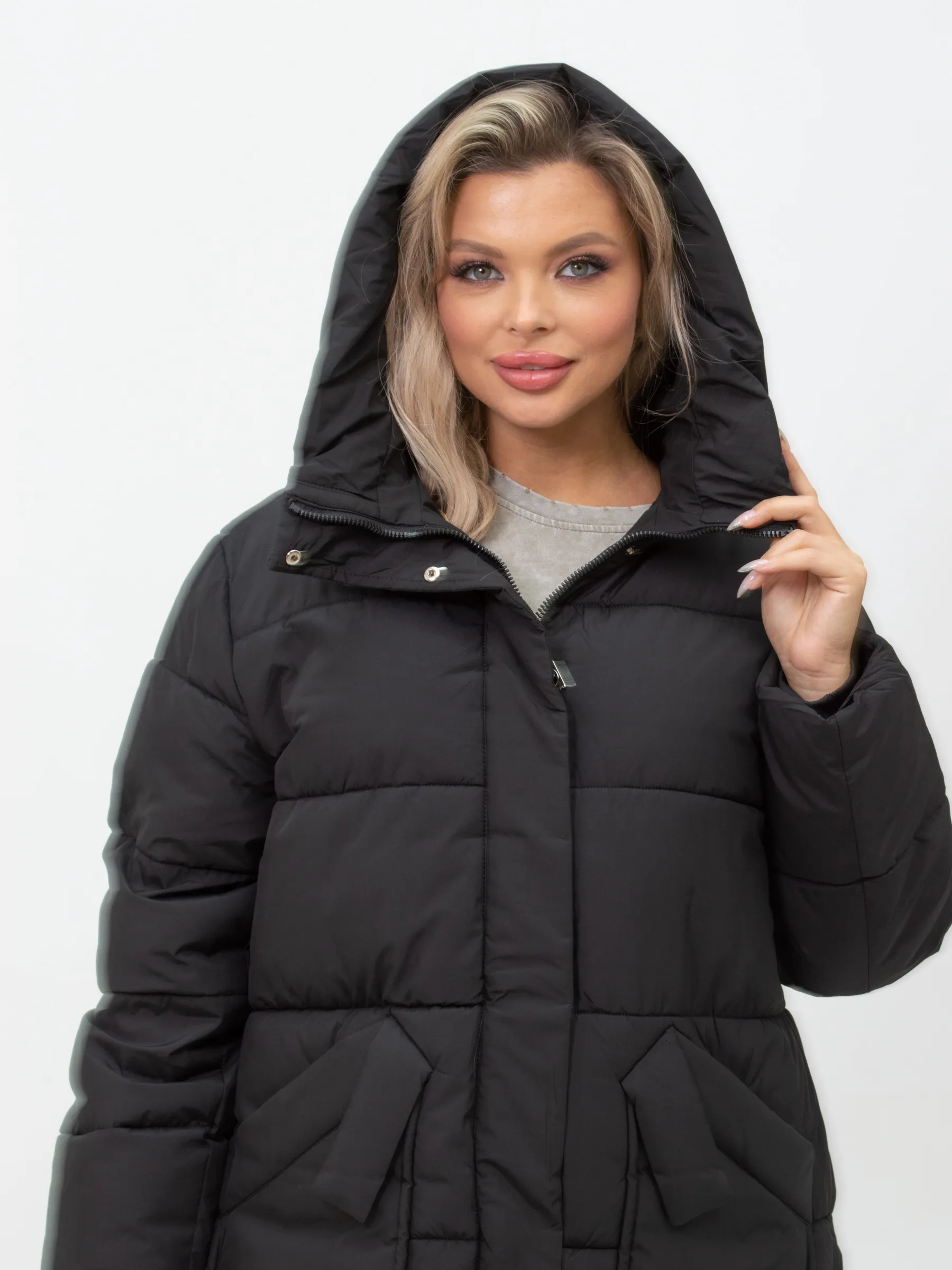 Куртка зимняя большого размера