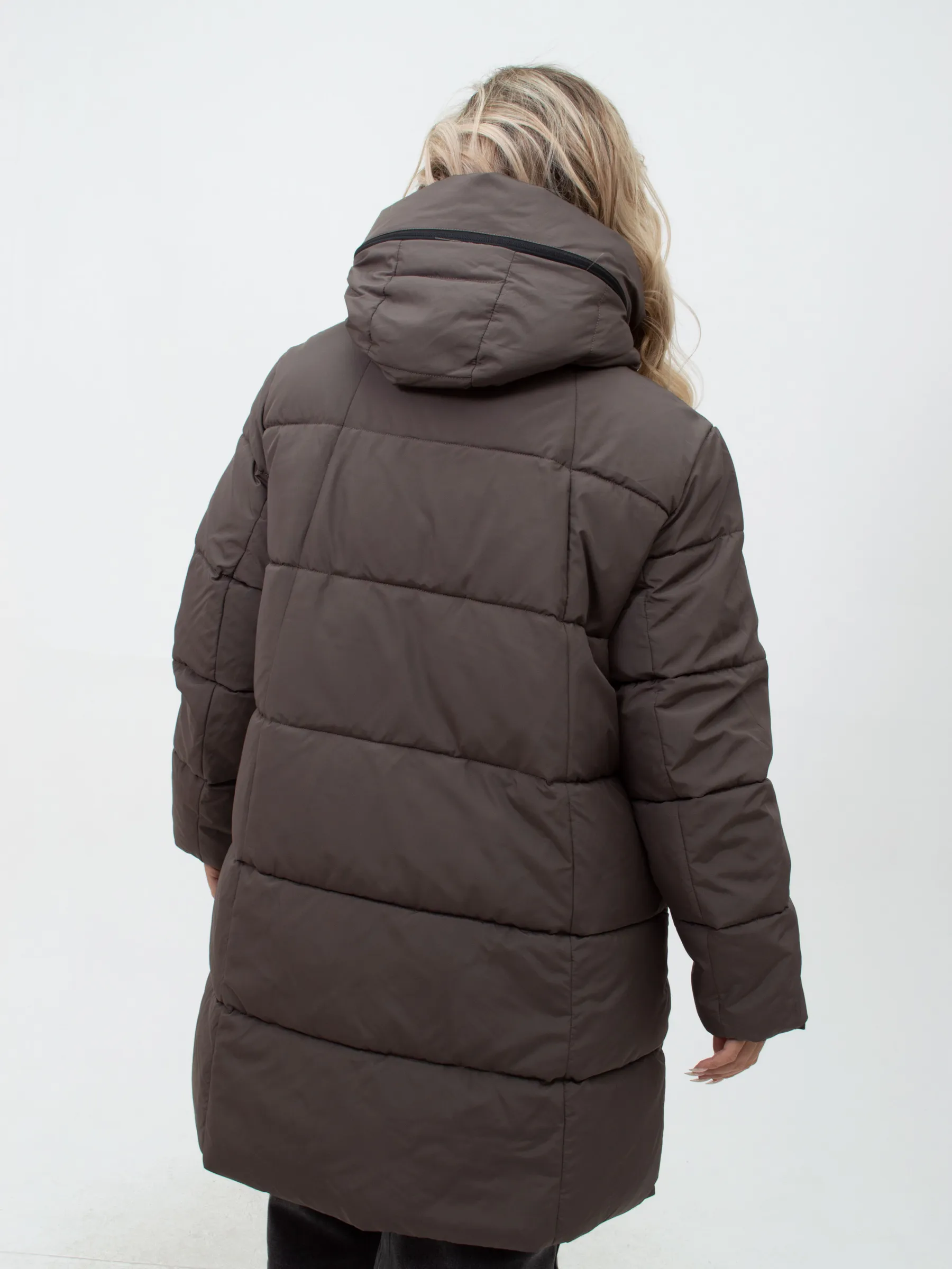 Куртка зимняя большого размера