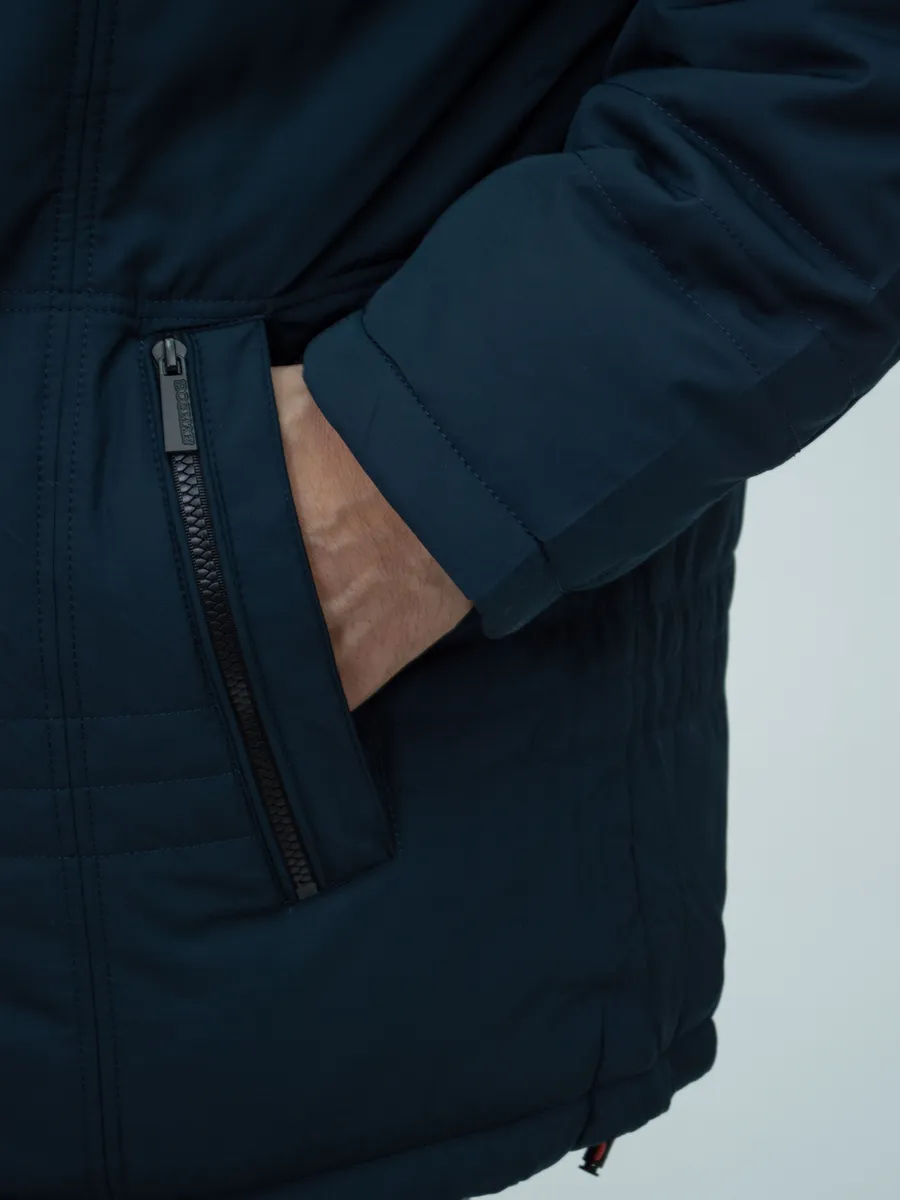 Куртка стеганая зимняя большого размера