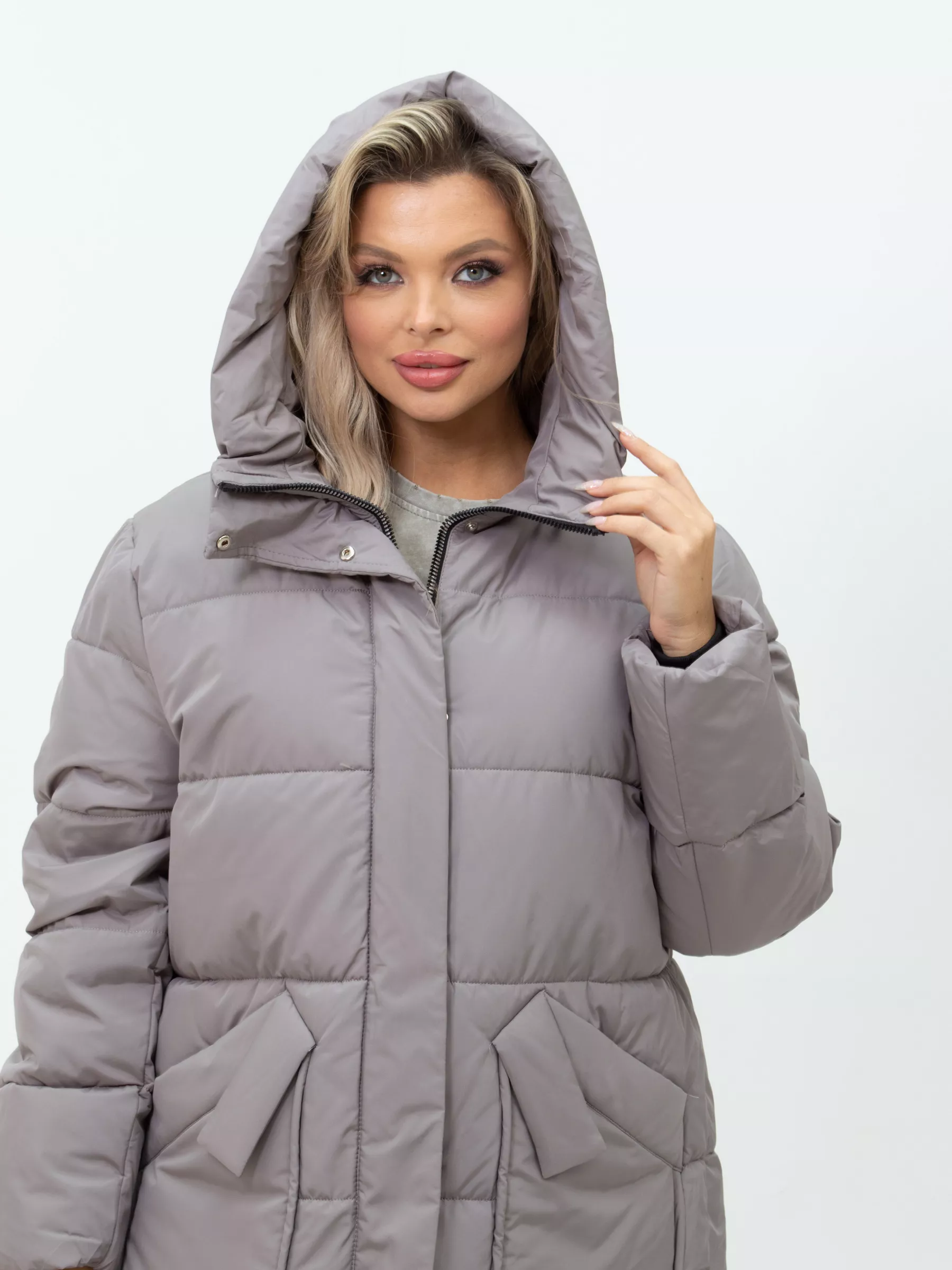 Куртка зимняя большого размера