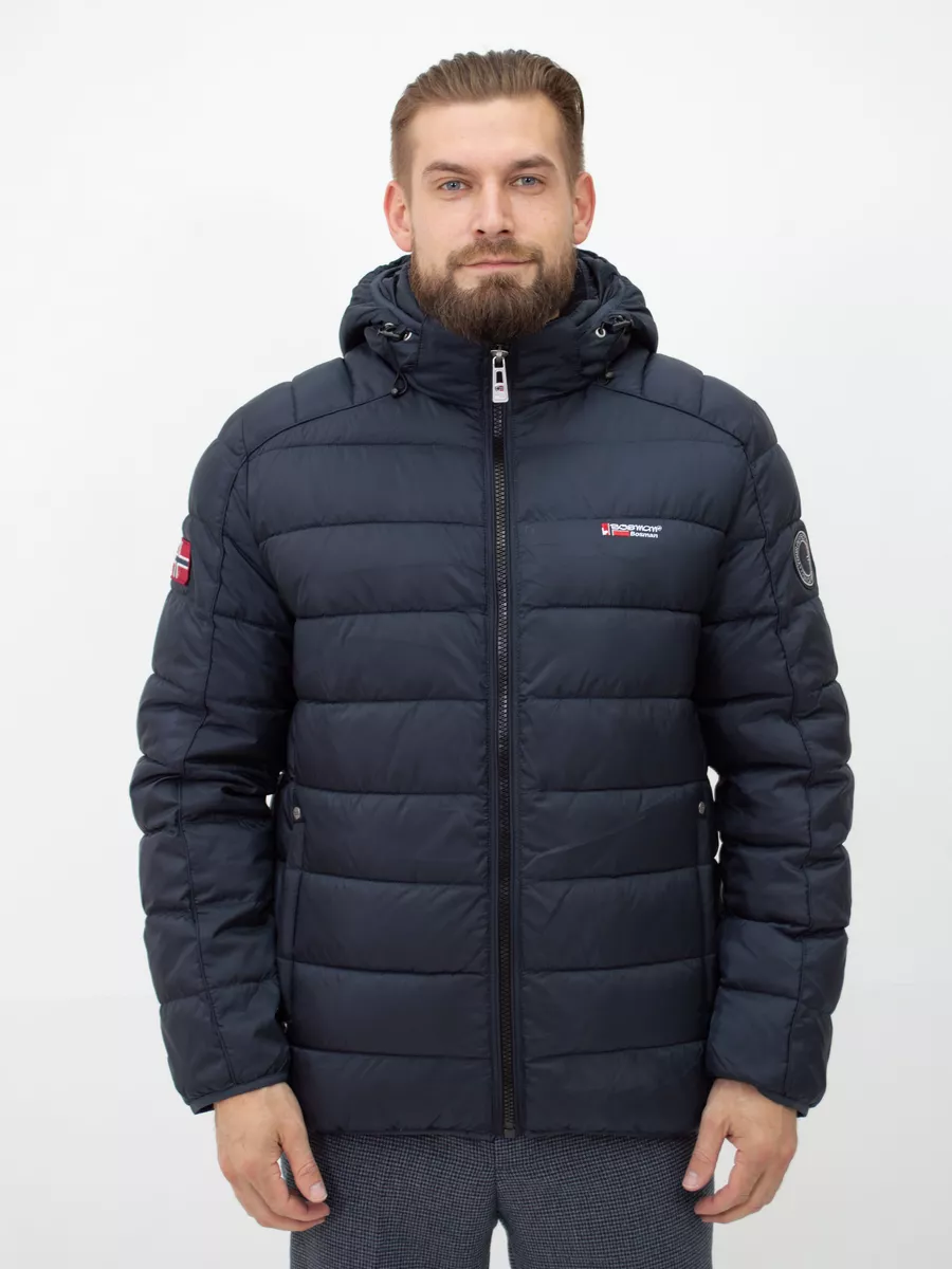 Куртка мужская зимняя стеганая большого размера