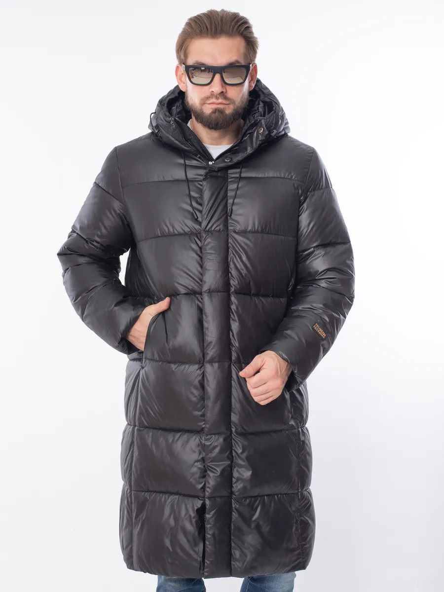 Куртка мужская зимняя удлиненная