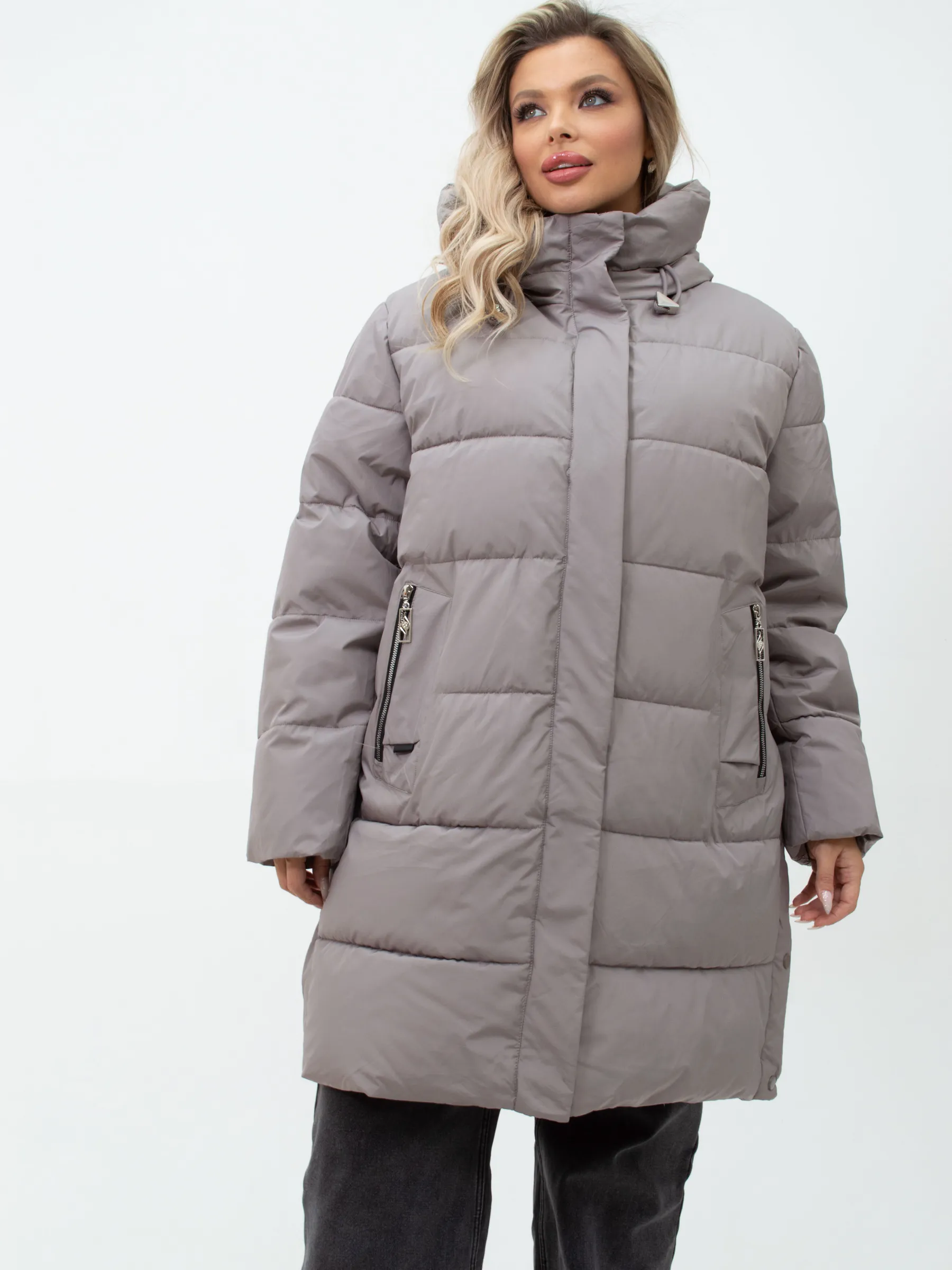 Куртка зимняя большого размера