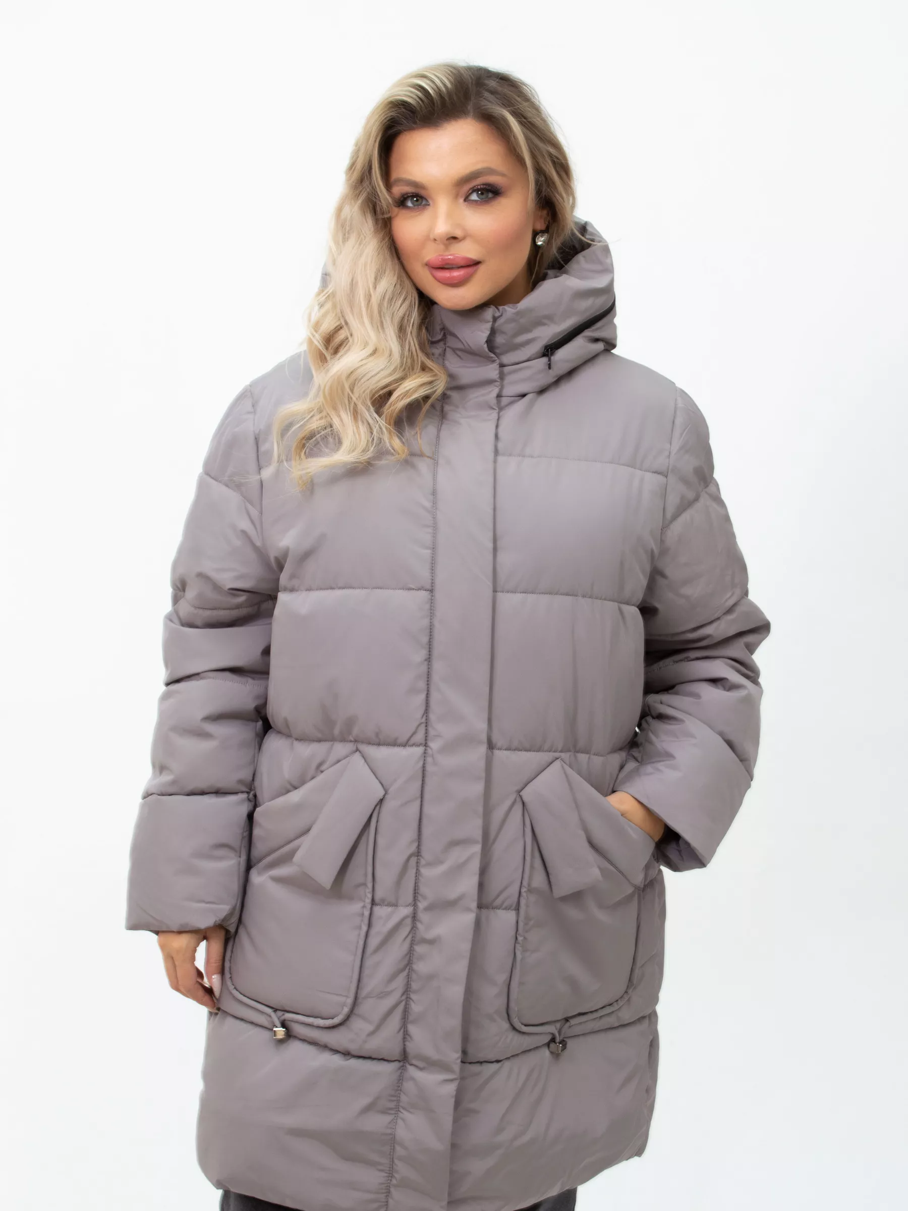 Куртка зимняя большого размера