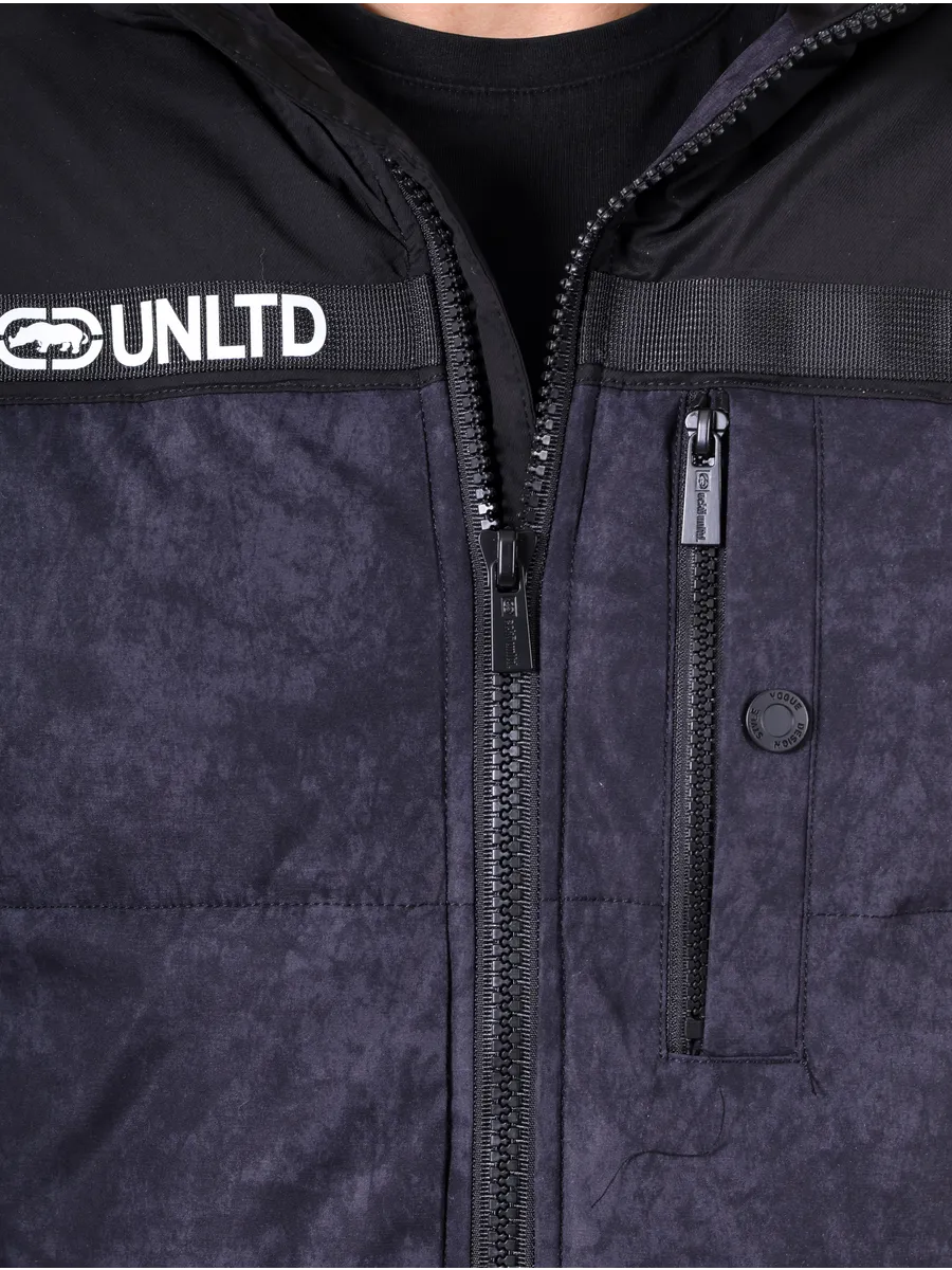 Куртка зимняя мужская короткая с капюшоном молодежная