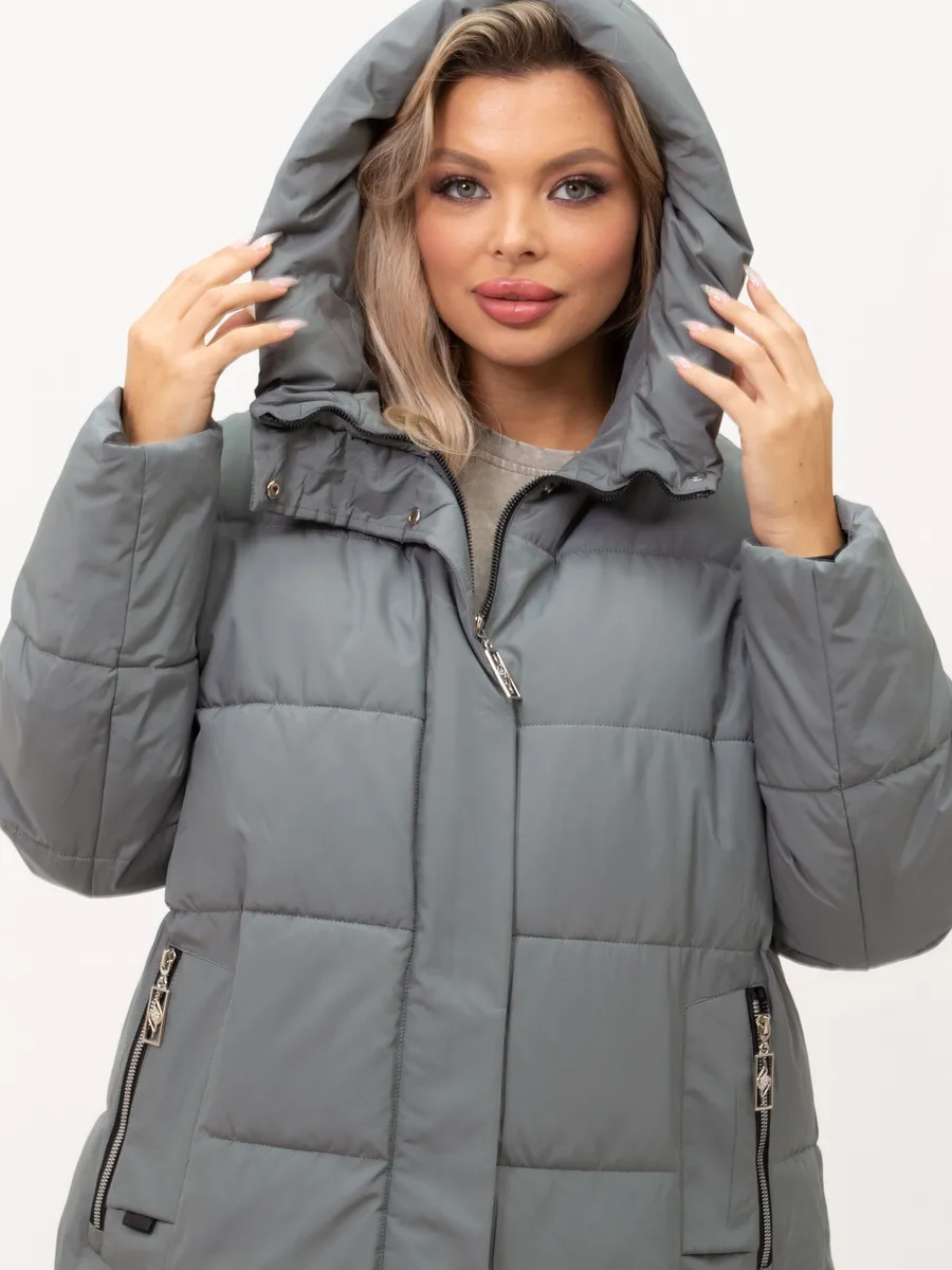 Куртка зимняя большого размера