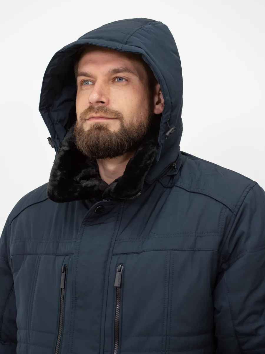 Куртка стеганая зимняя большого размера