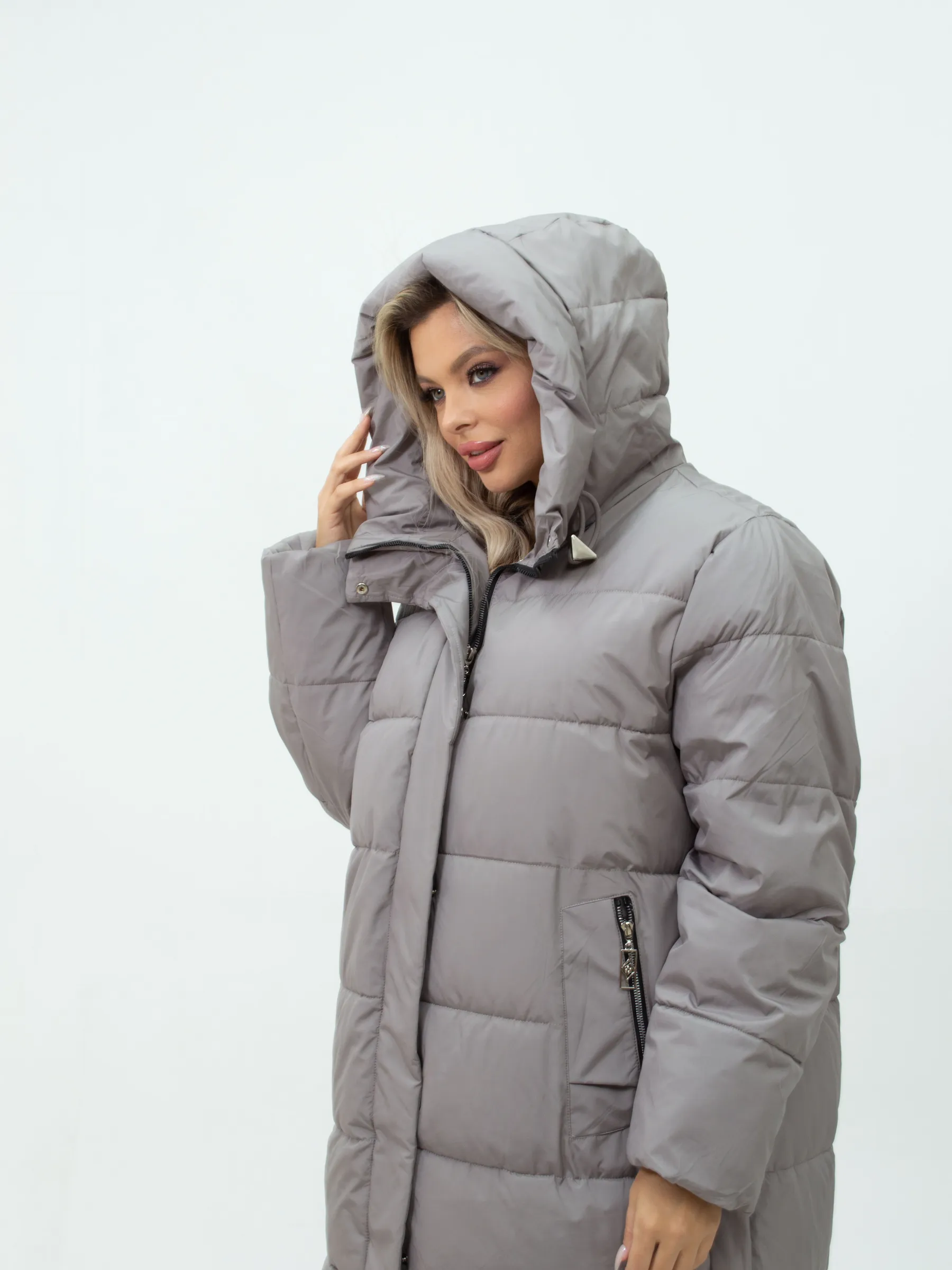 Куртка зимняя большого размера