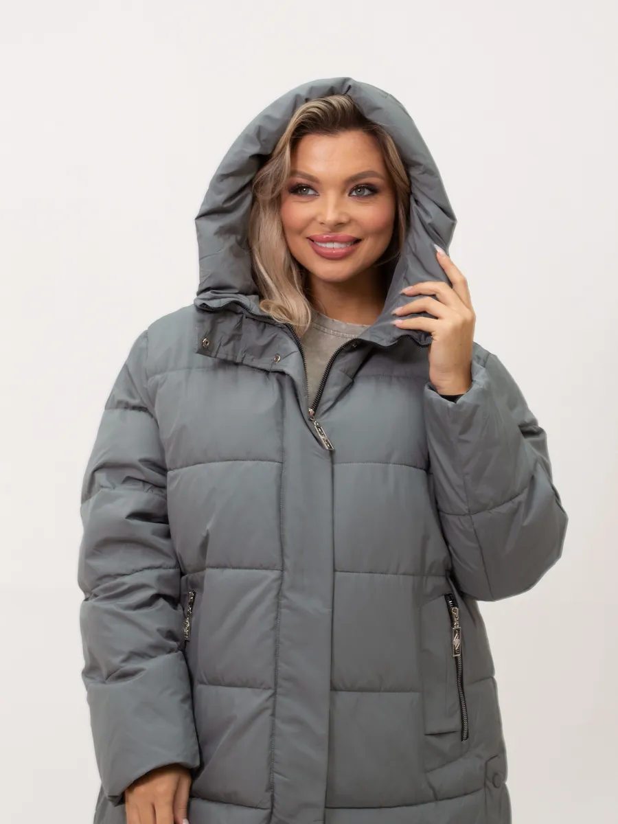 Куртка зимняя большого размера