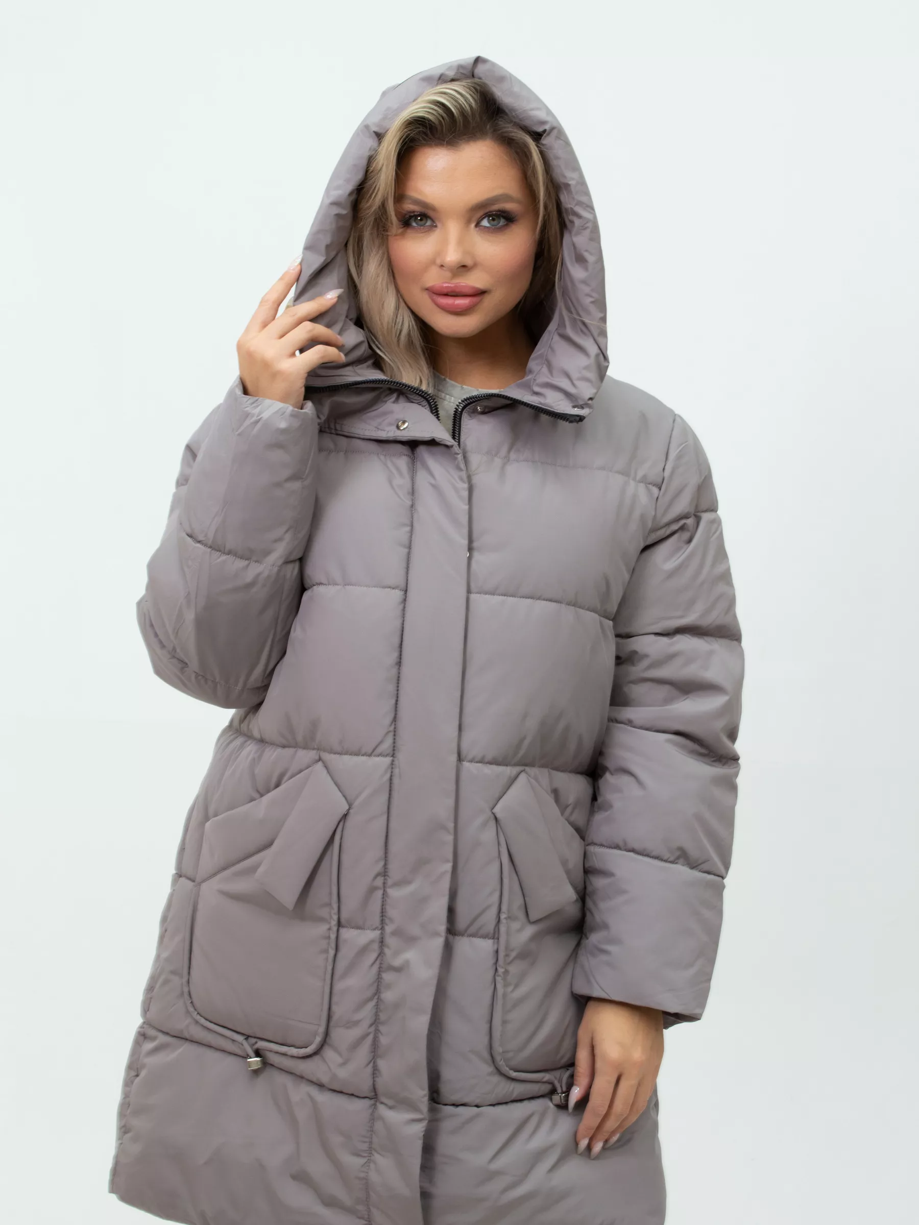 Куртка зимняя большого размера