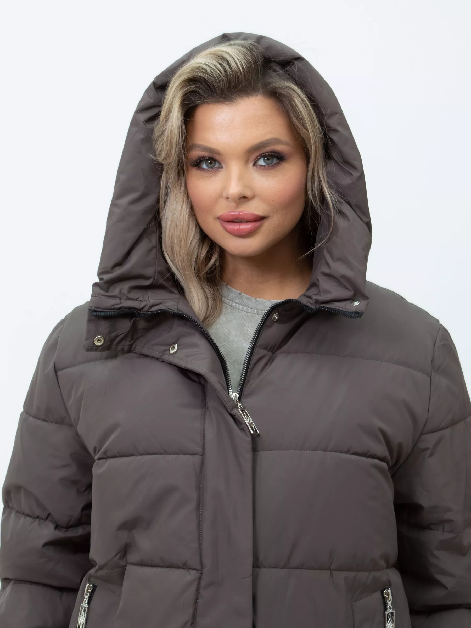 Куртка зимняя большого размера